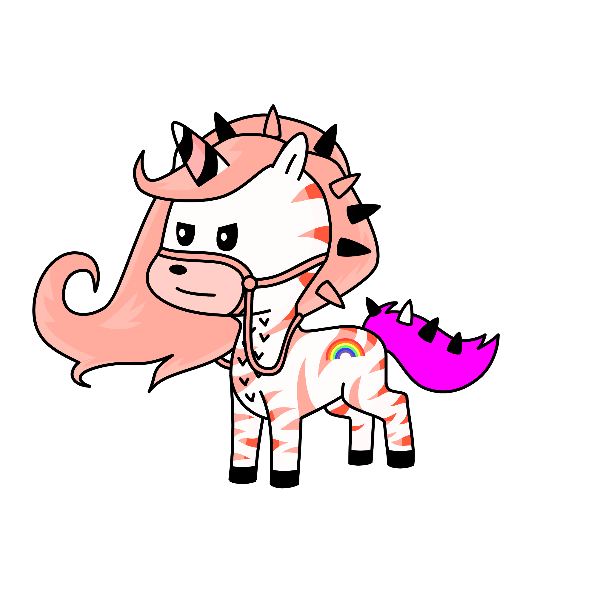 Gay, the unicorn