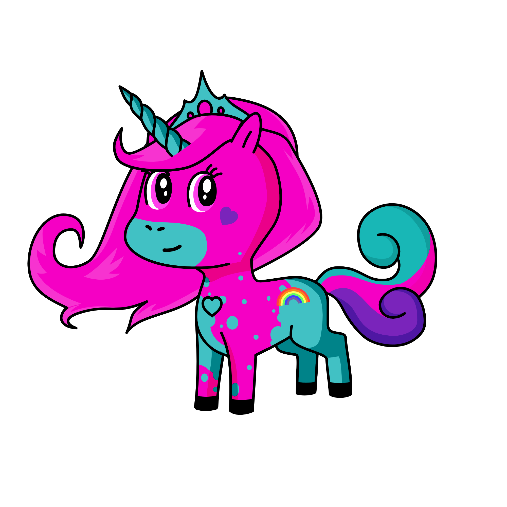 Sunny, the unicorn