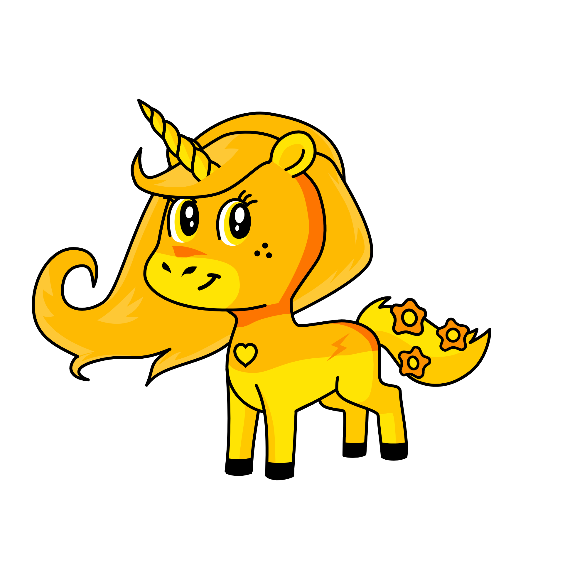 Light, the unicorn