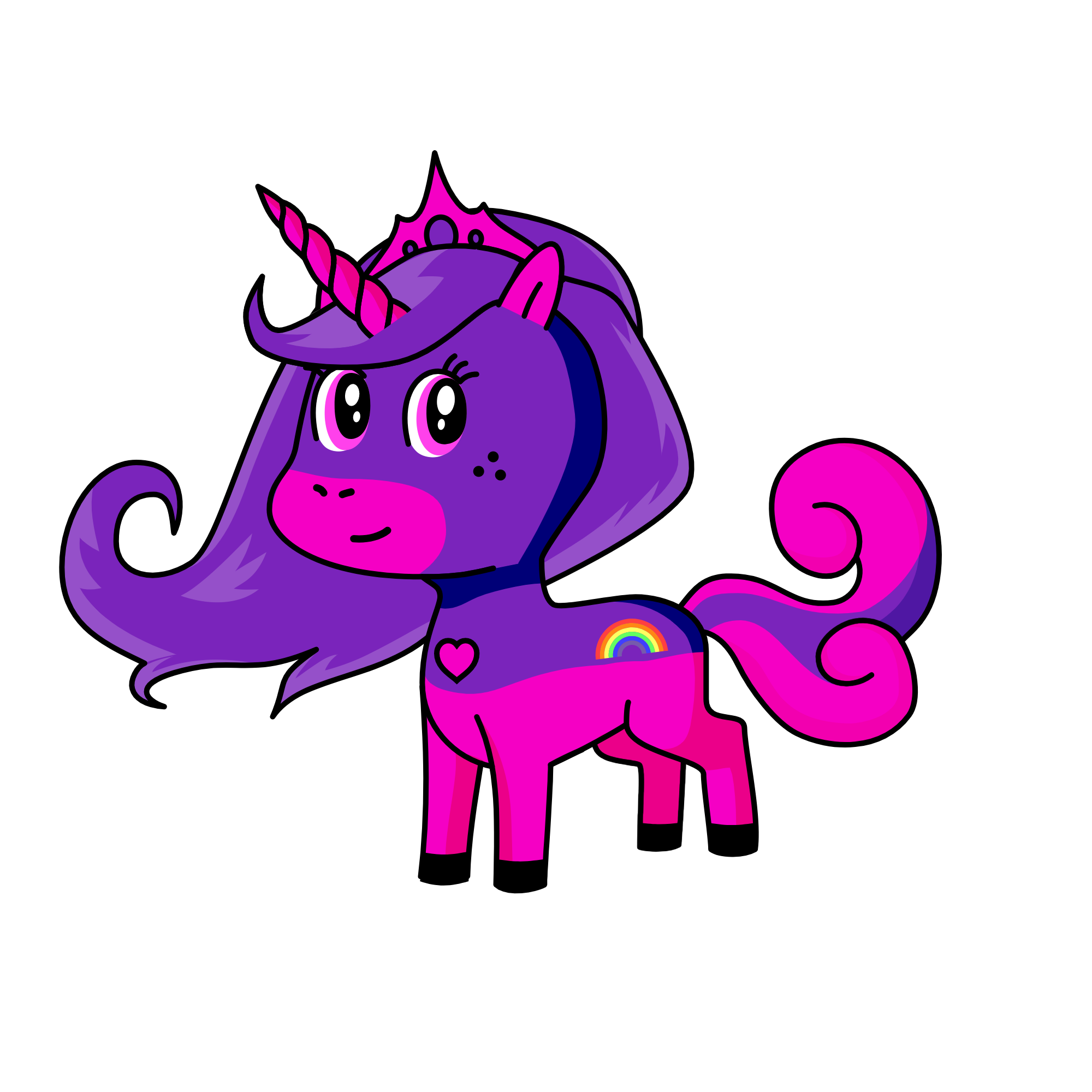 Shine, the unicorn