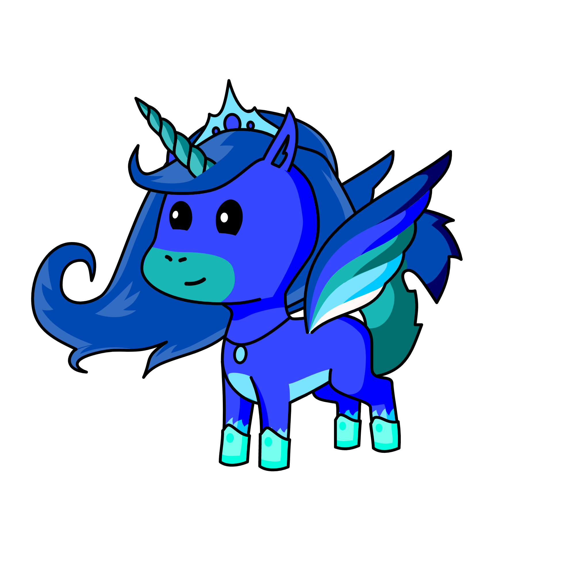 lunala, the unicorn