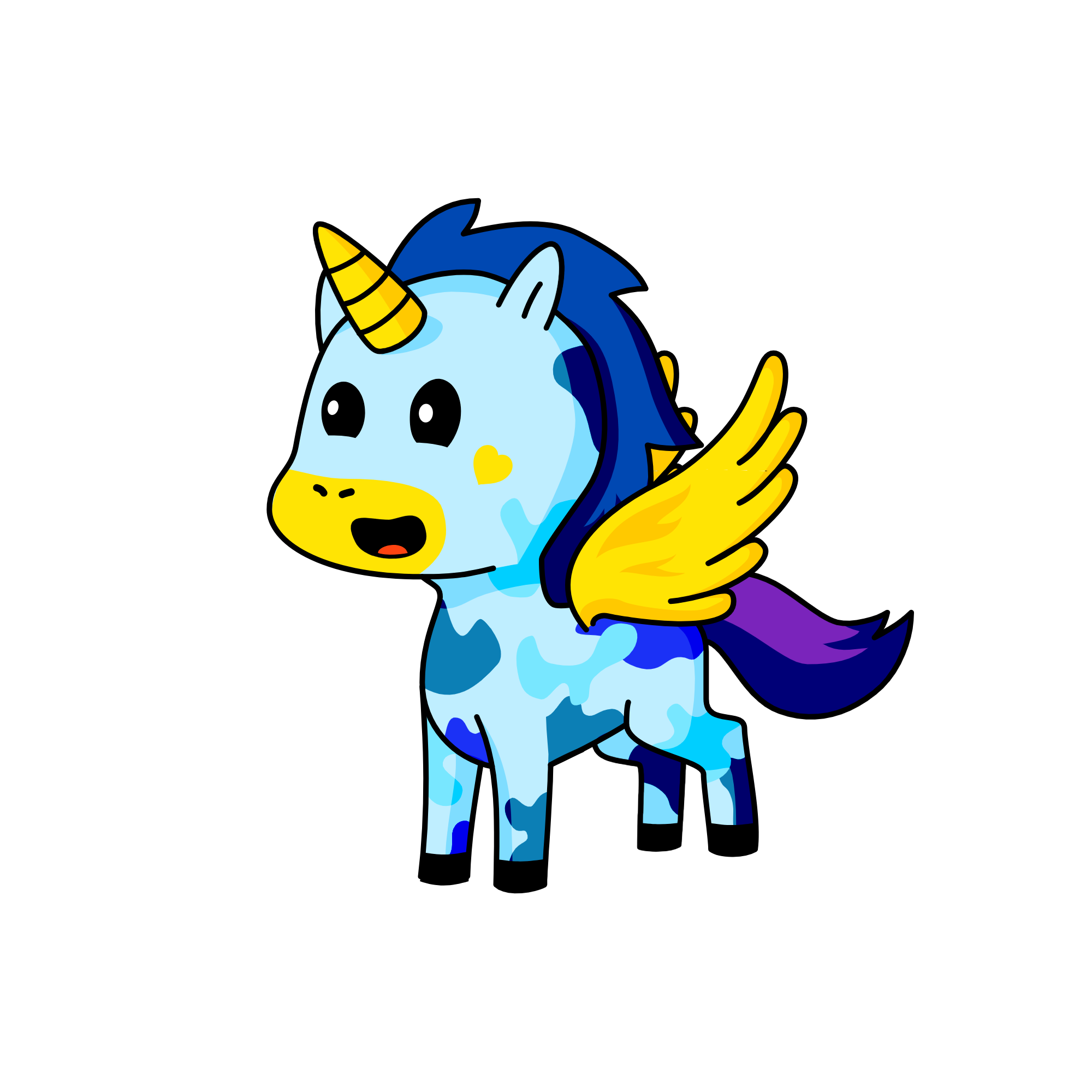 nightbu, the unicorn