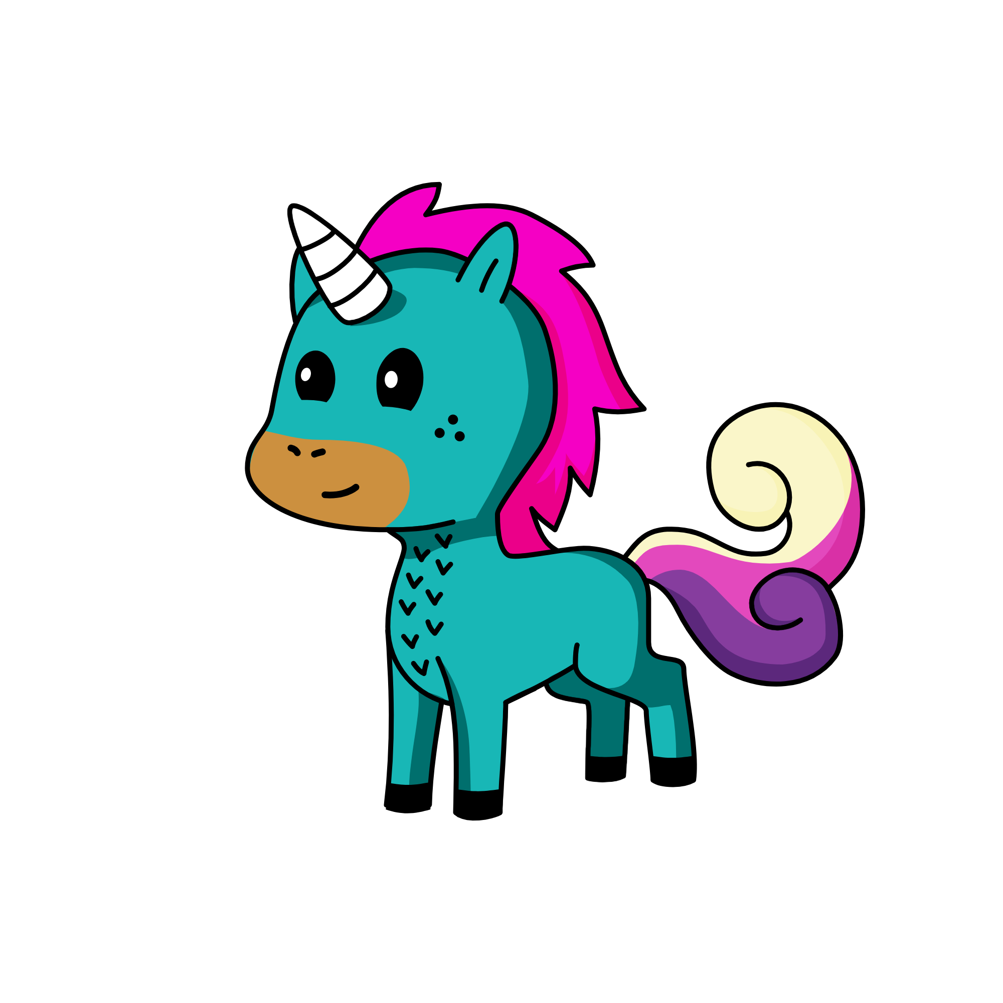 Jute, the unicorn