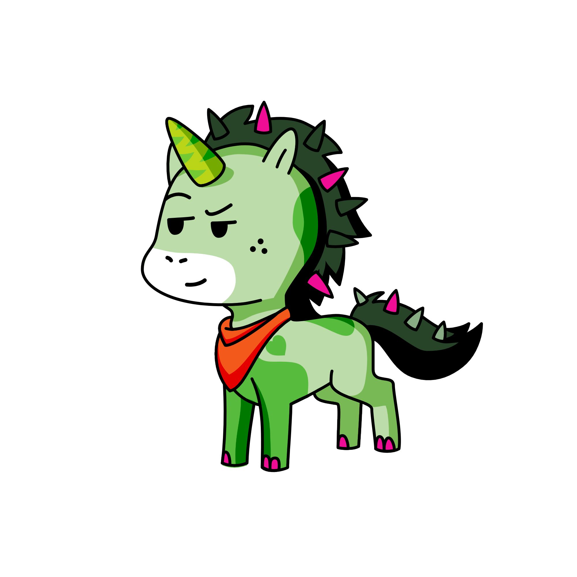 rad uni, the unicorn