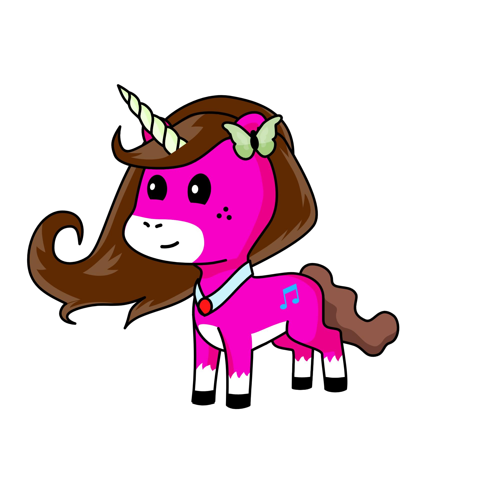 Butter, the unicorn
