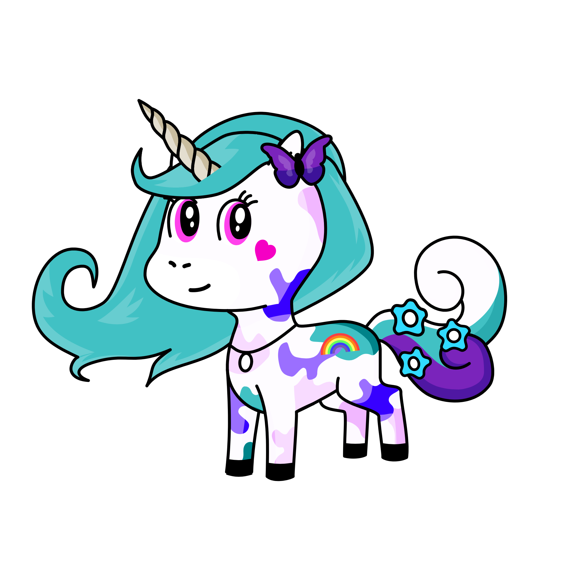 Celestia, the unicorn