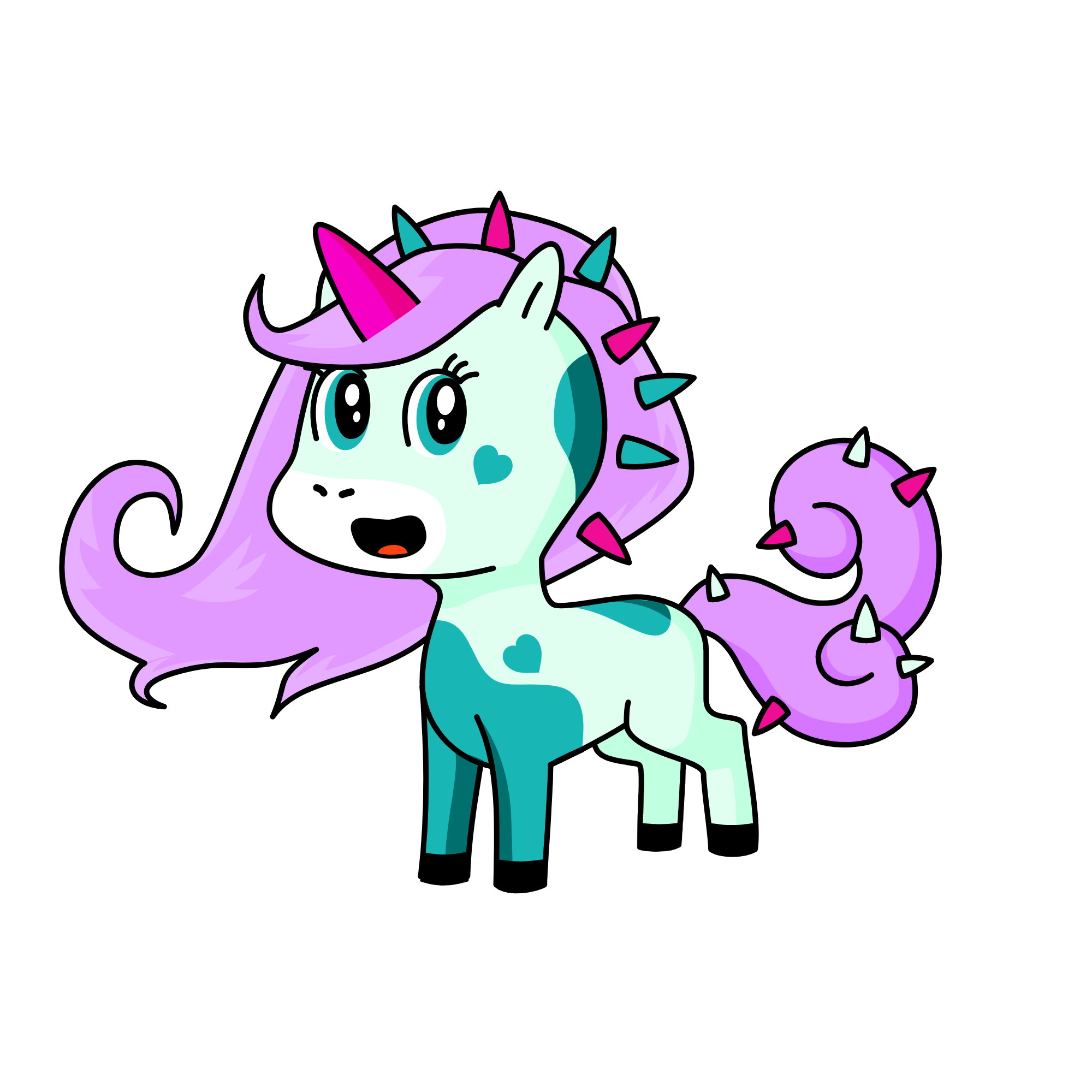Sparkle, the unicorn
