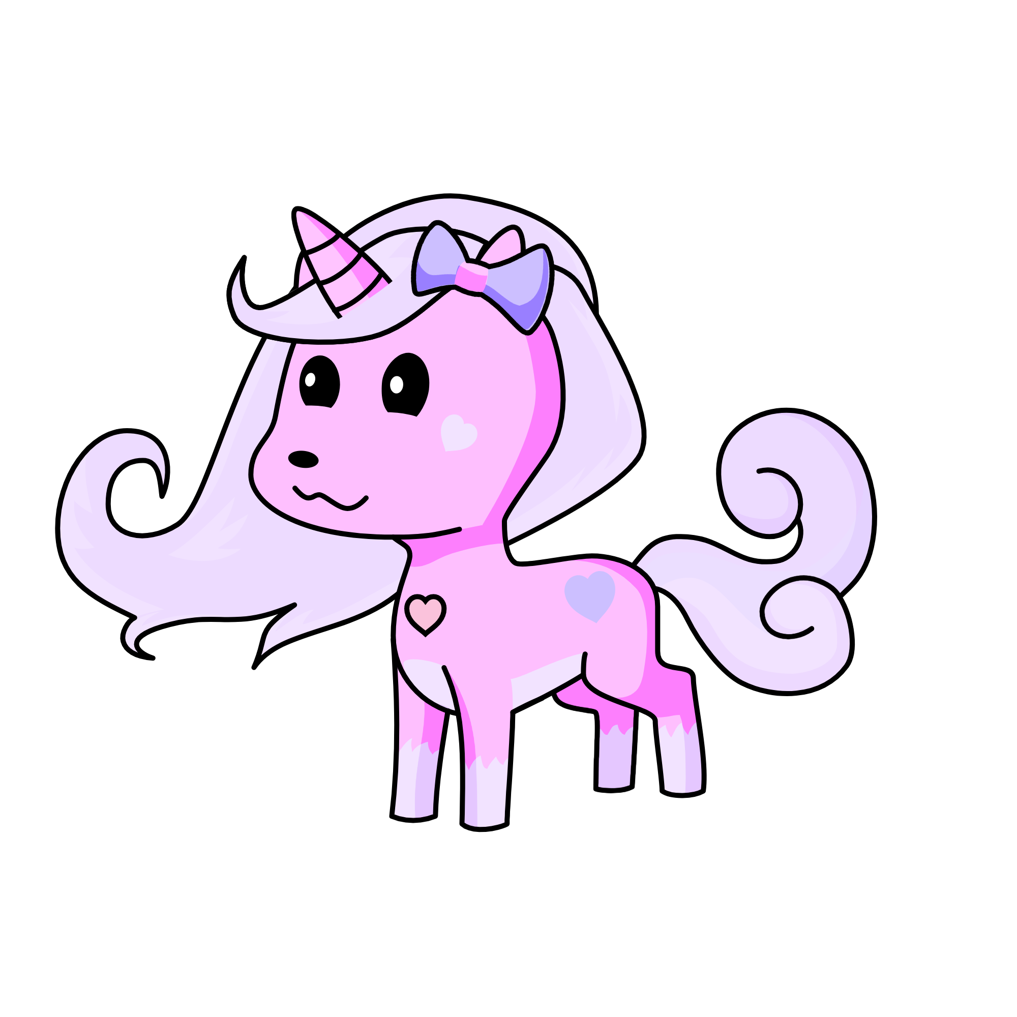 Sakura, the unicorn