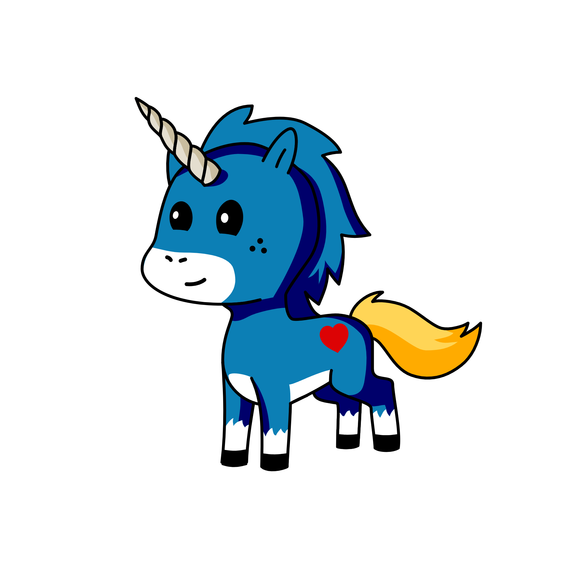 tina, the unicorn