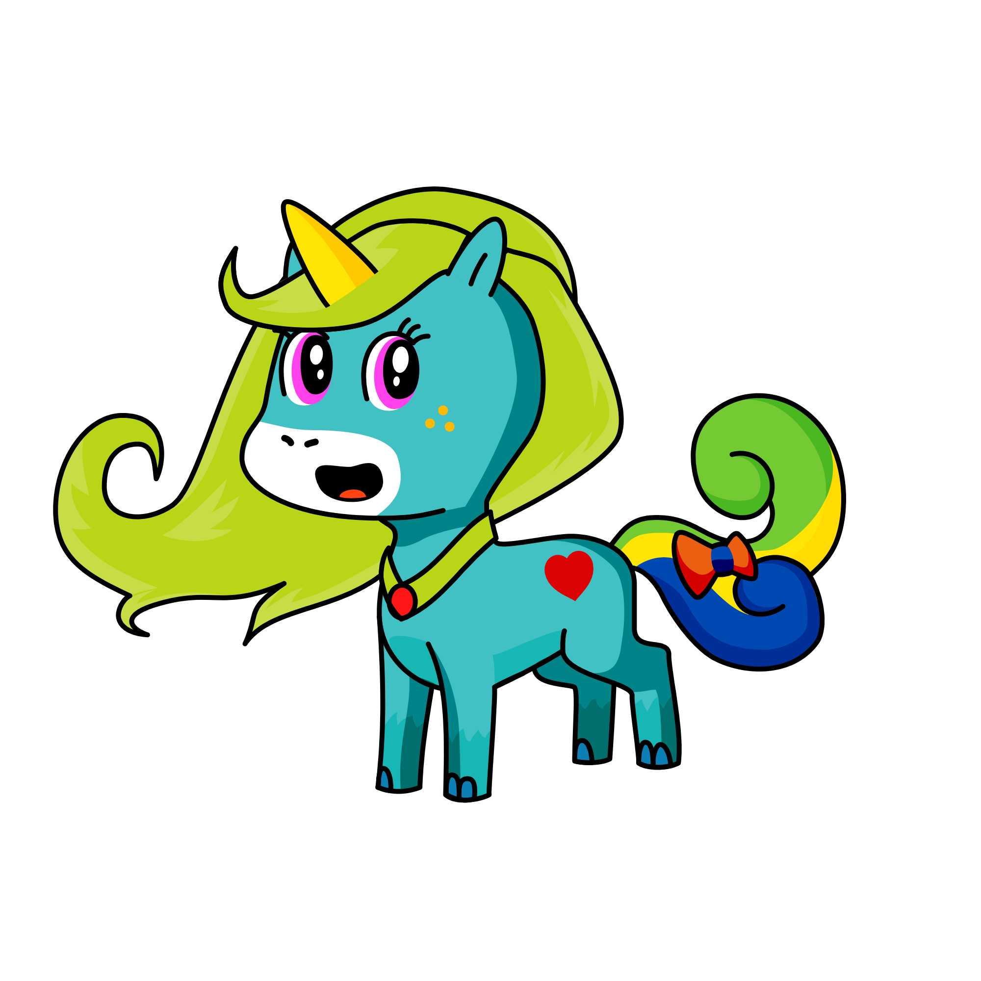 Nala, the unicorn