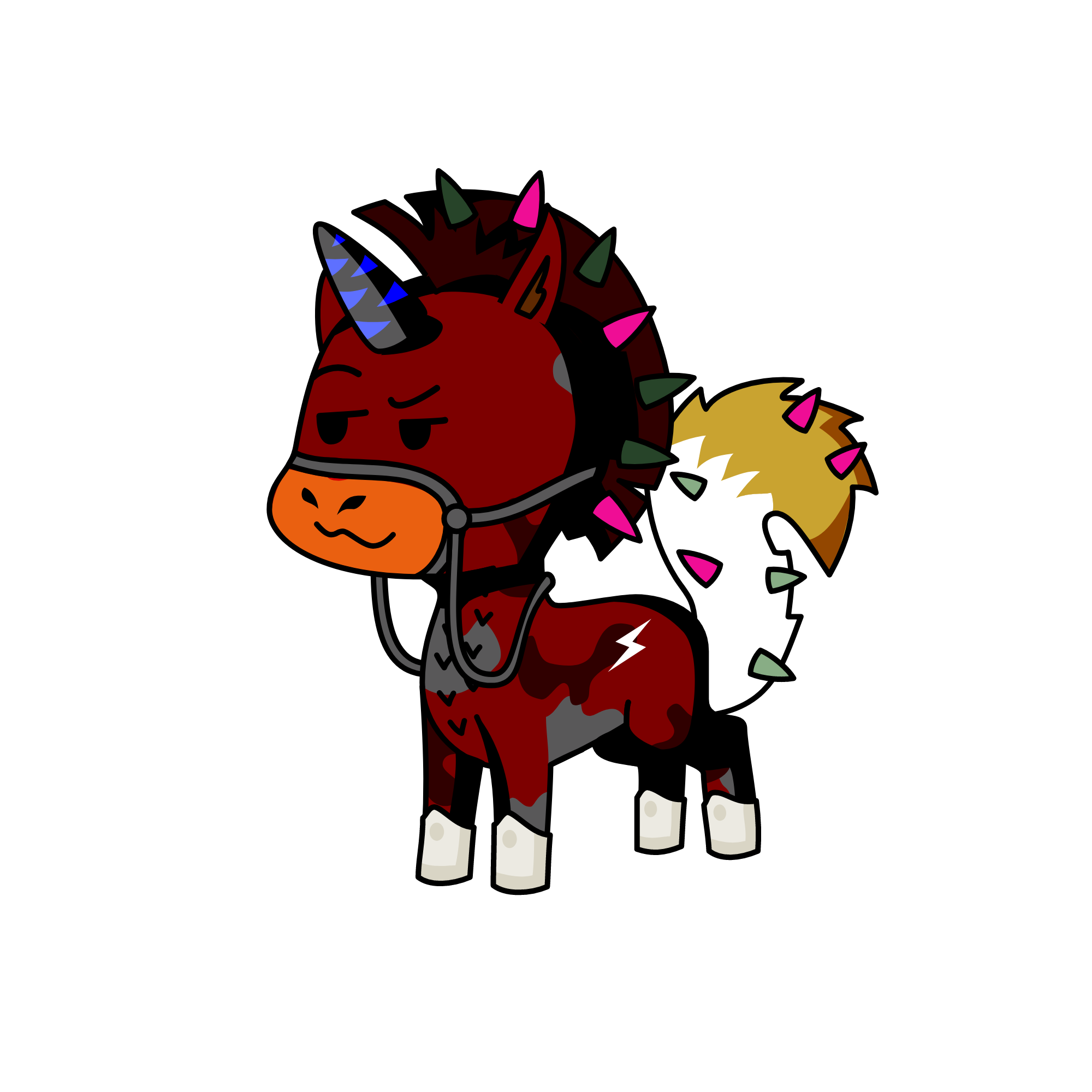 Elen the dumb moron monkey donkey, the unicorn