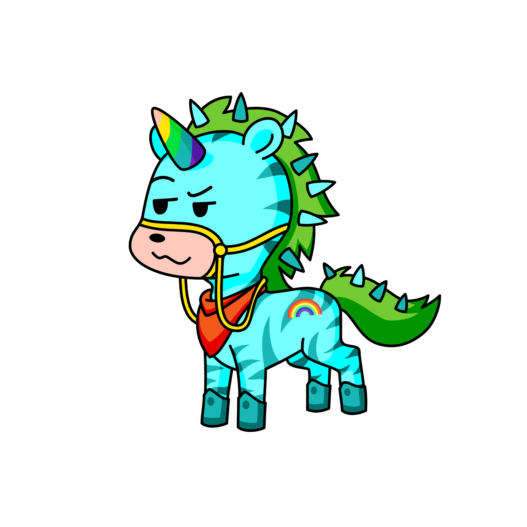 scarlet, the unicorn