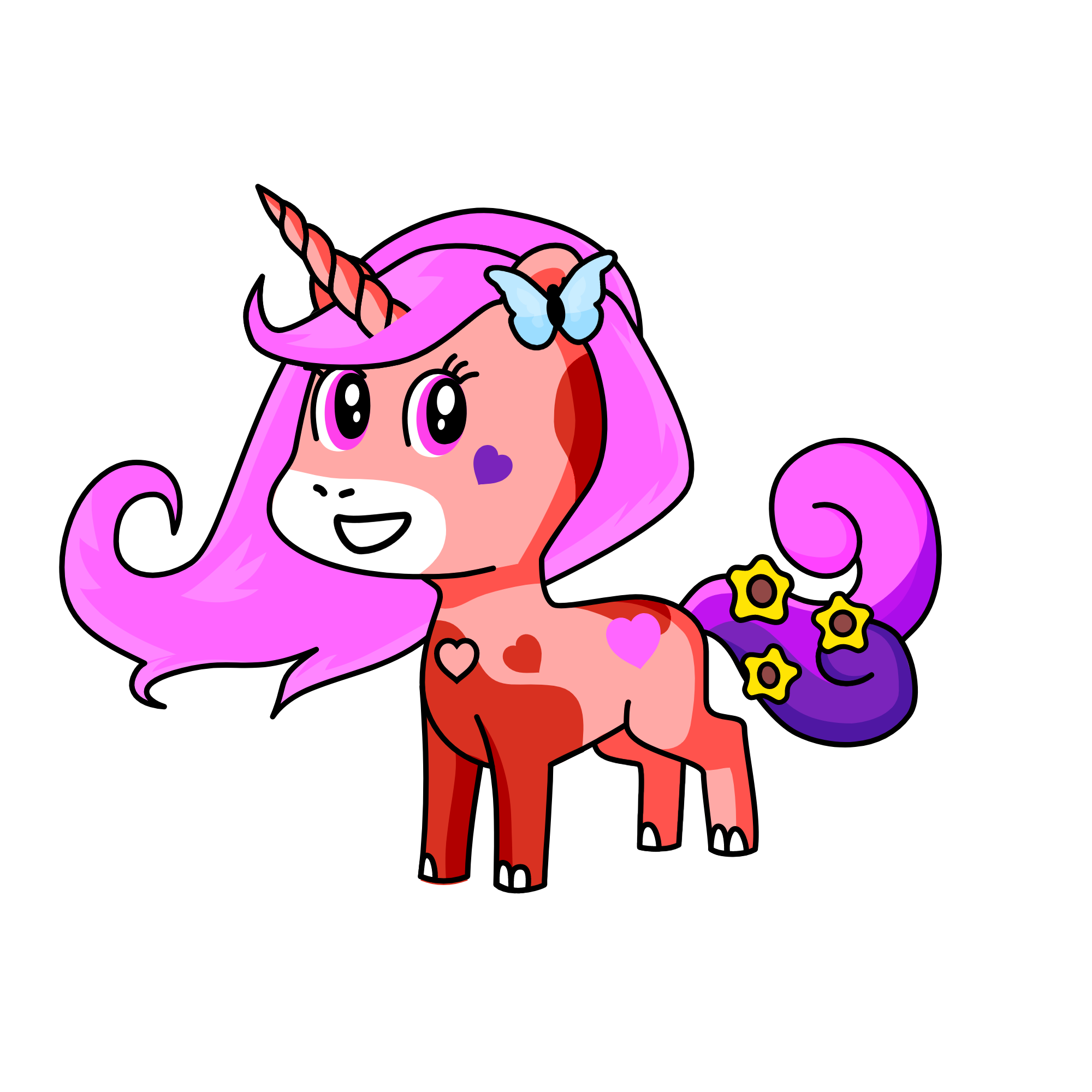 Sweetie, the unicorn