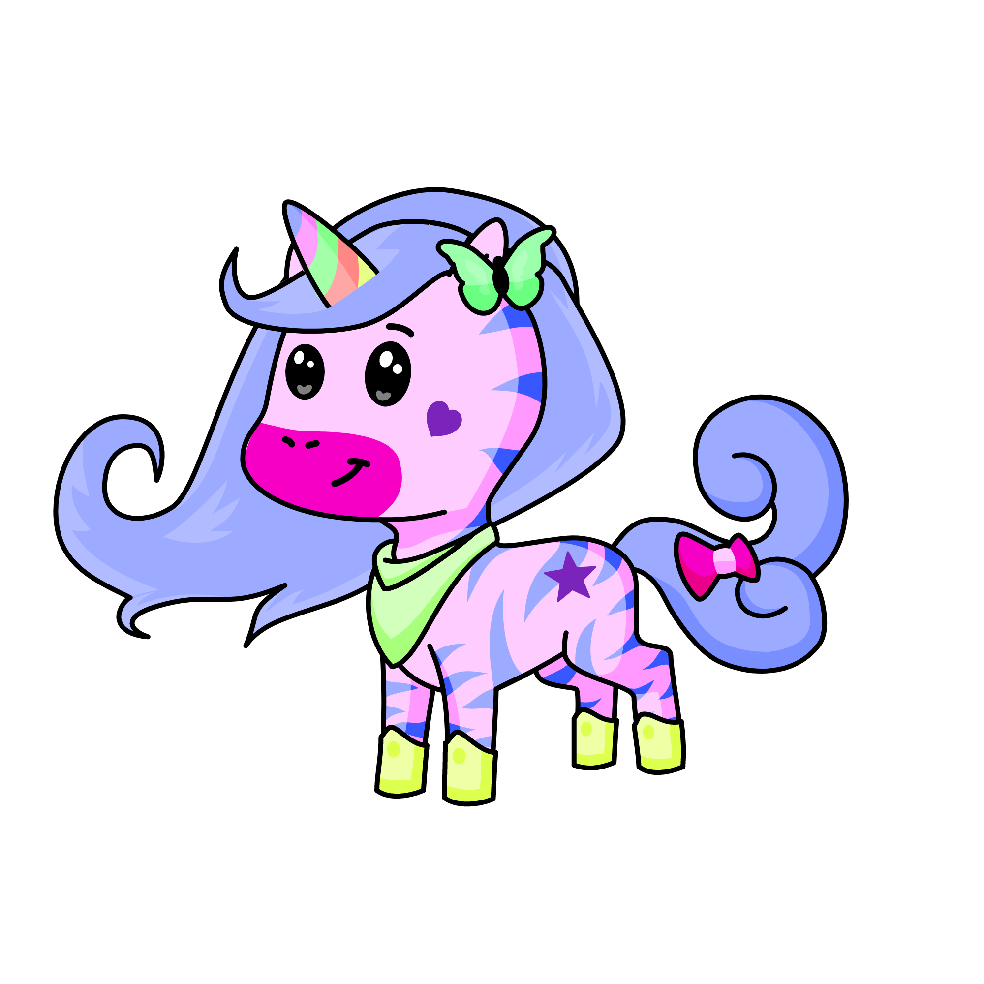 Cali baby❤️, the unicorn