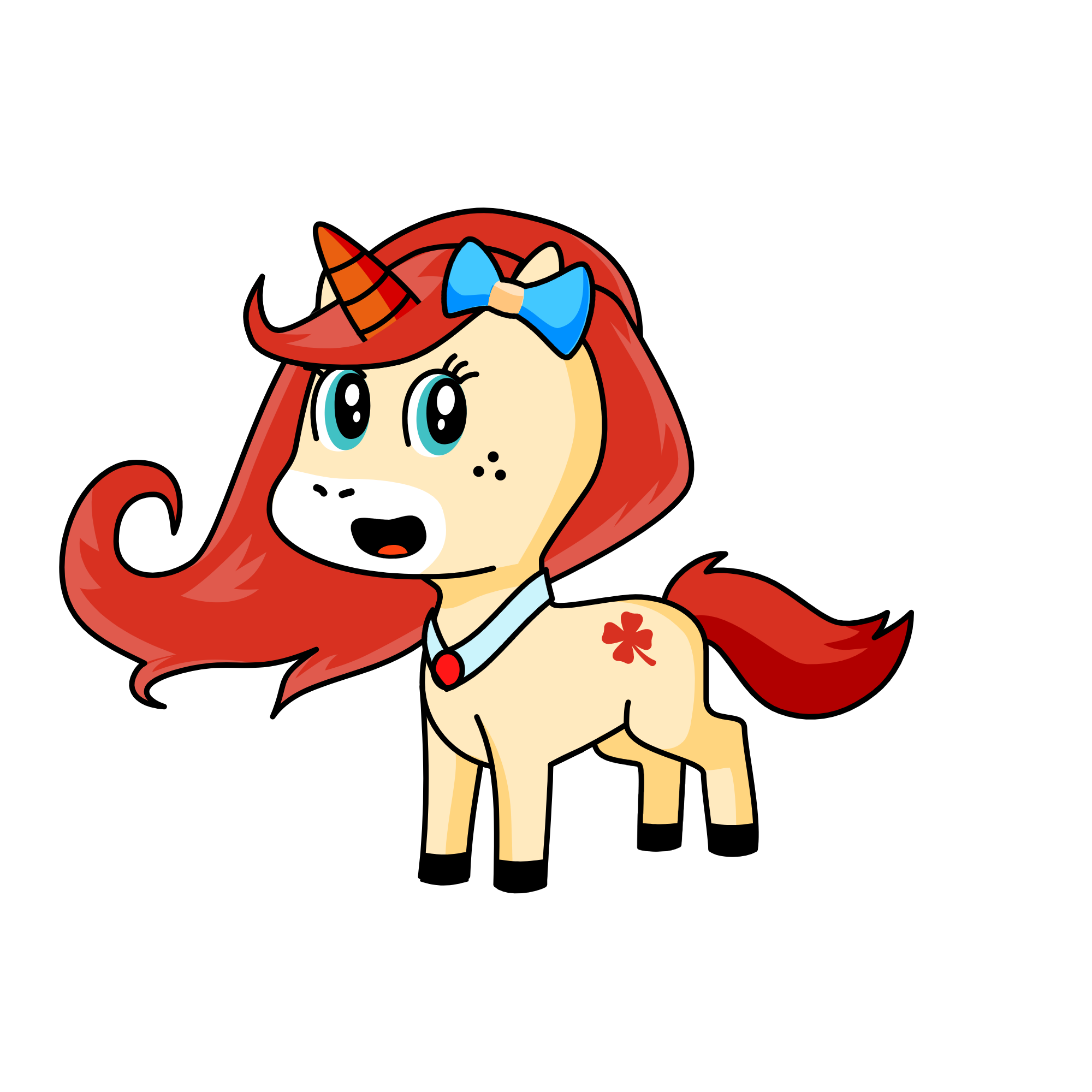 Fire, the unicorn