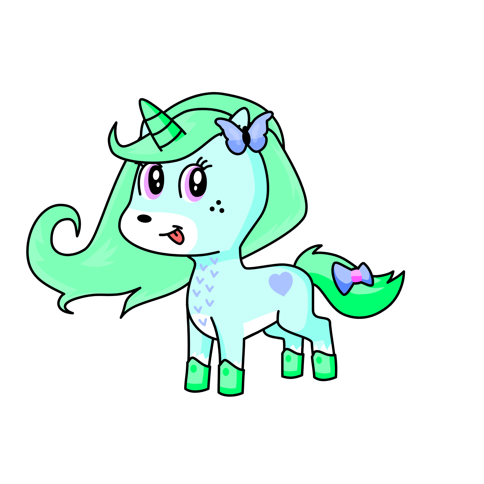 Copo, the unicorn