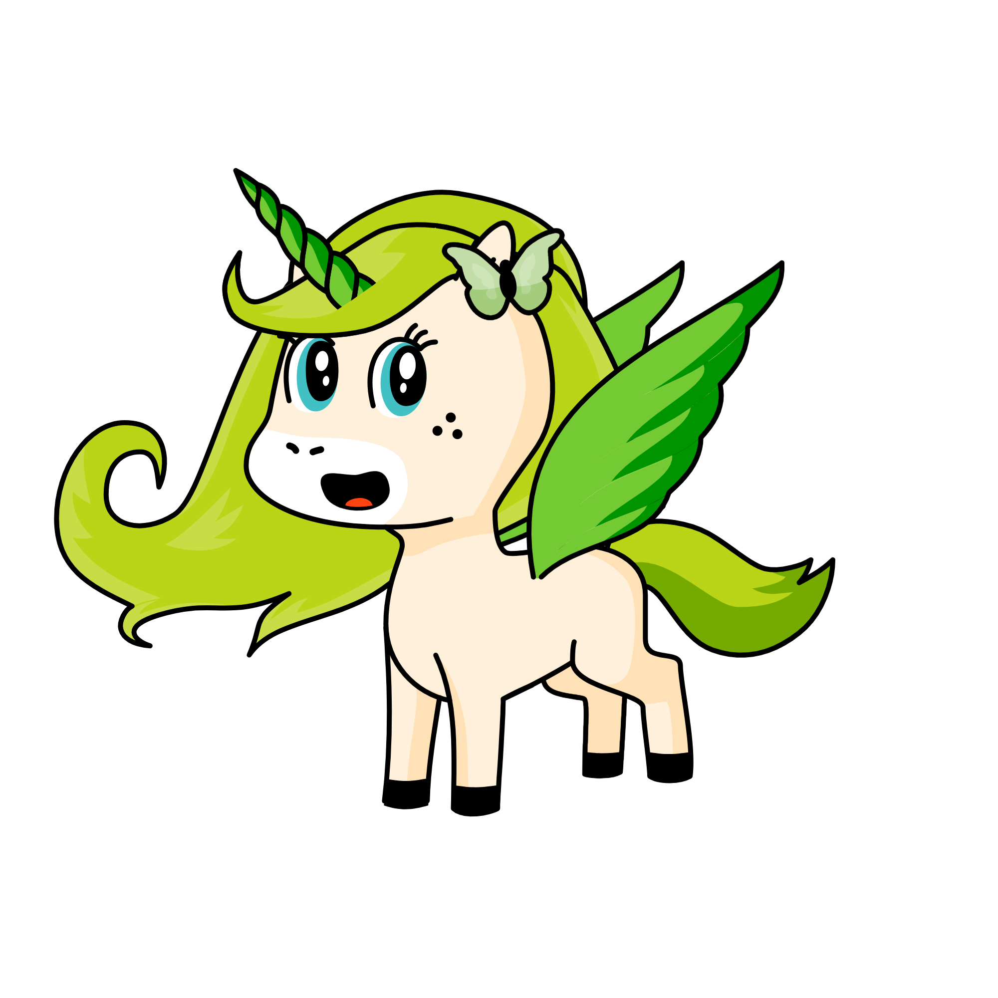 Nature, the unicorn