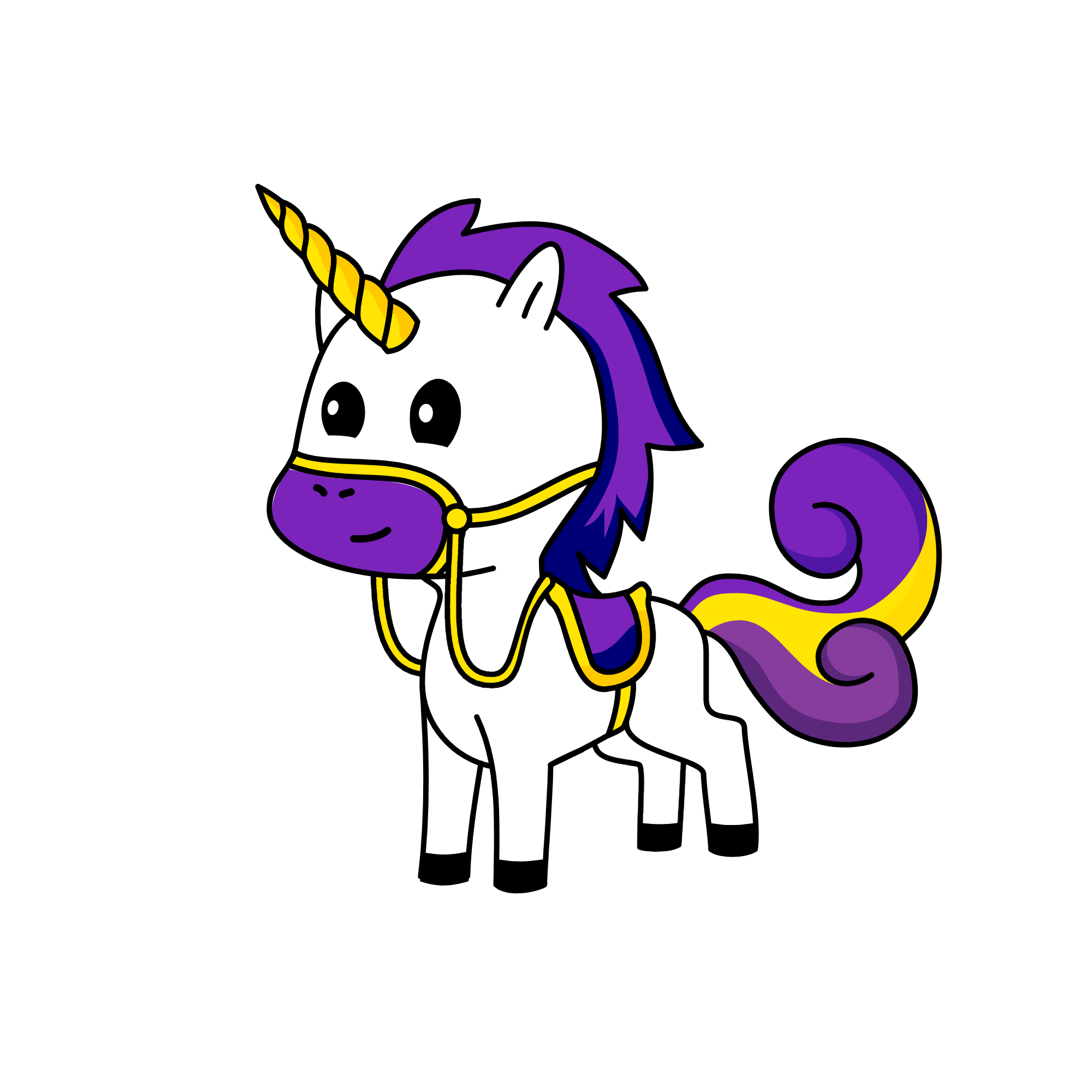 Ginger, the unicorn