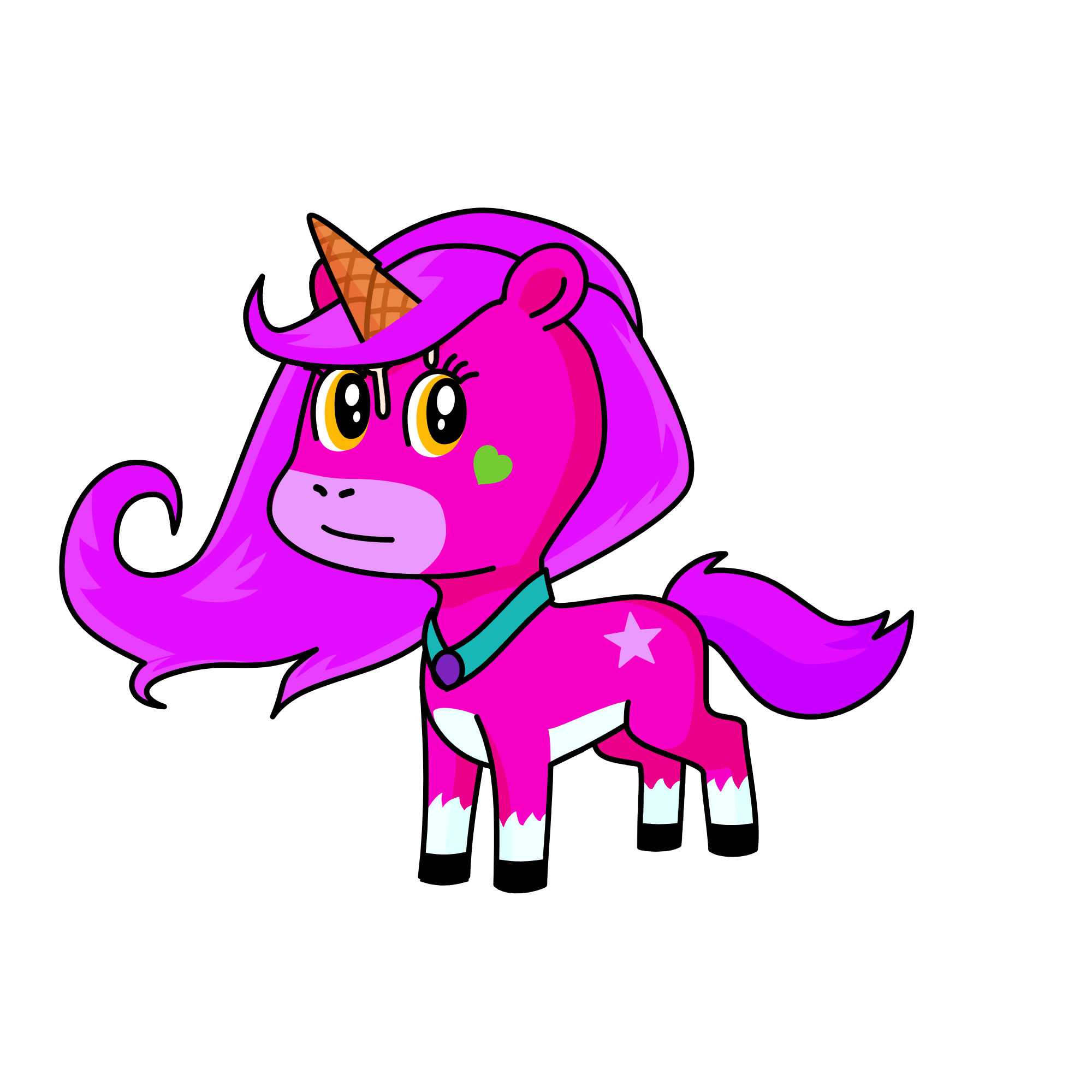 tutifruti, the unicorn