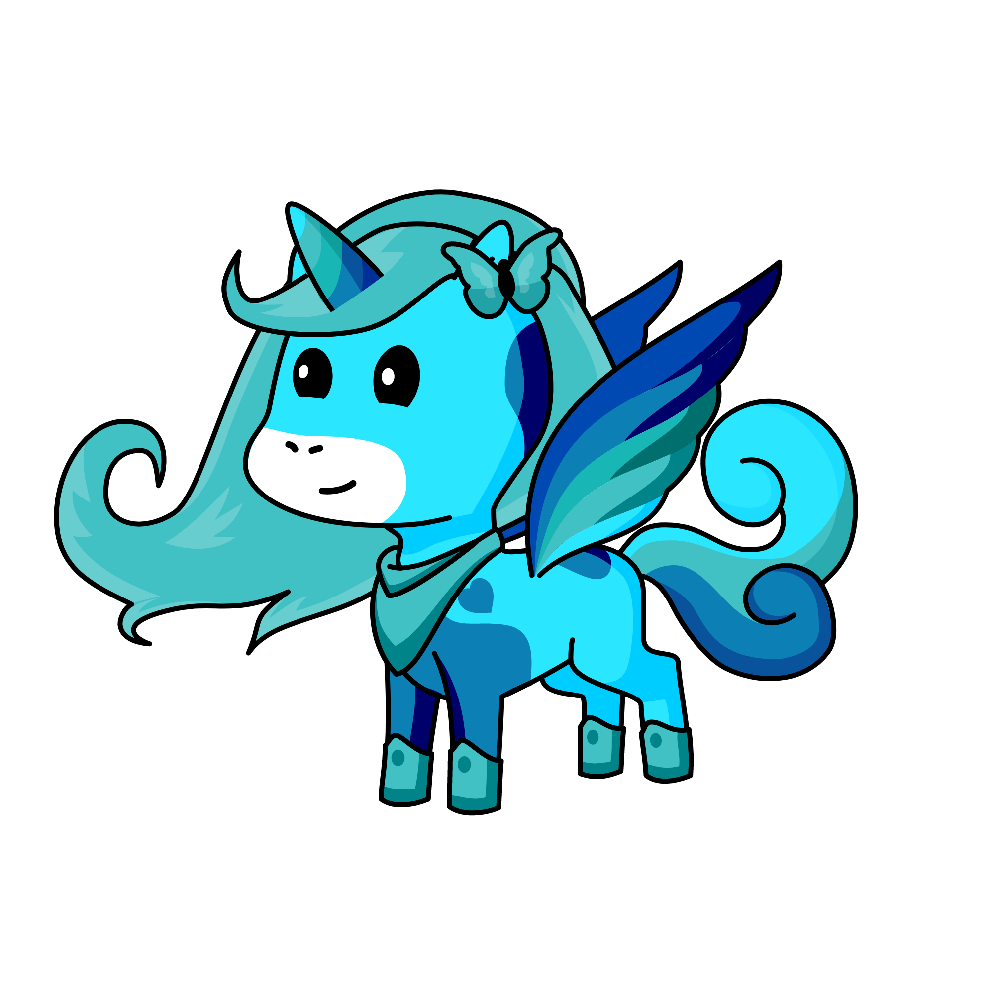 icy, the unicorn