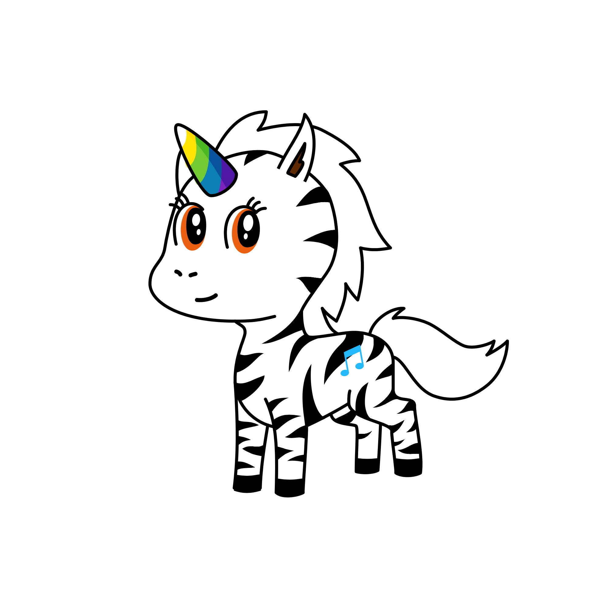 Lala, the unicorn