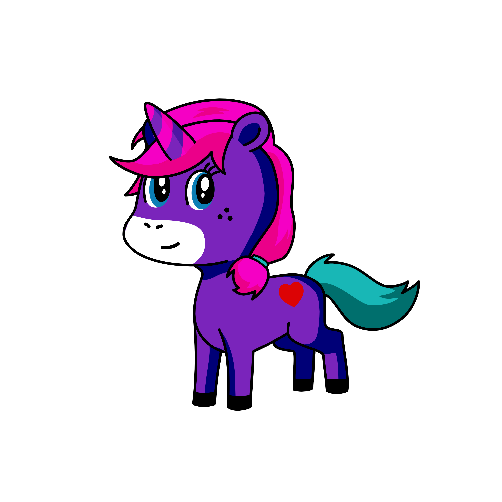 rosa, the unicorn