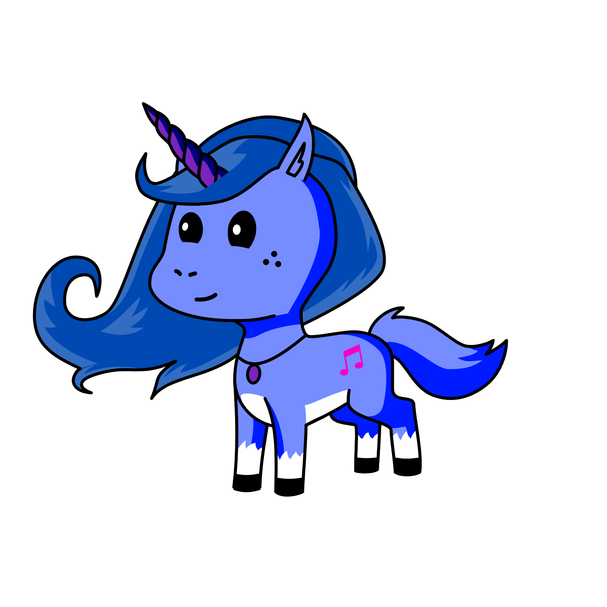 cuernito de unicornio, the unicorn