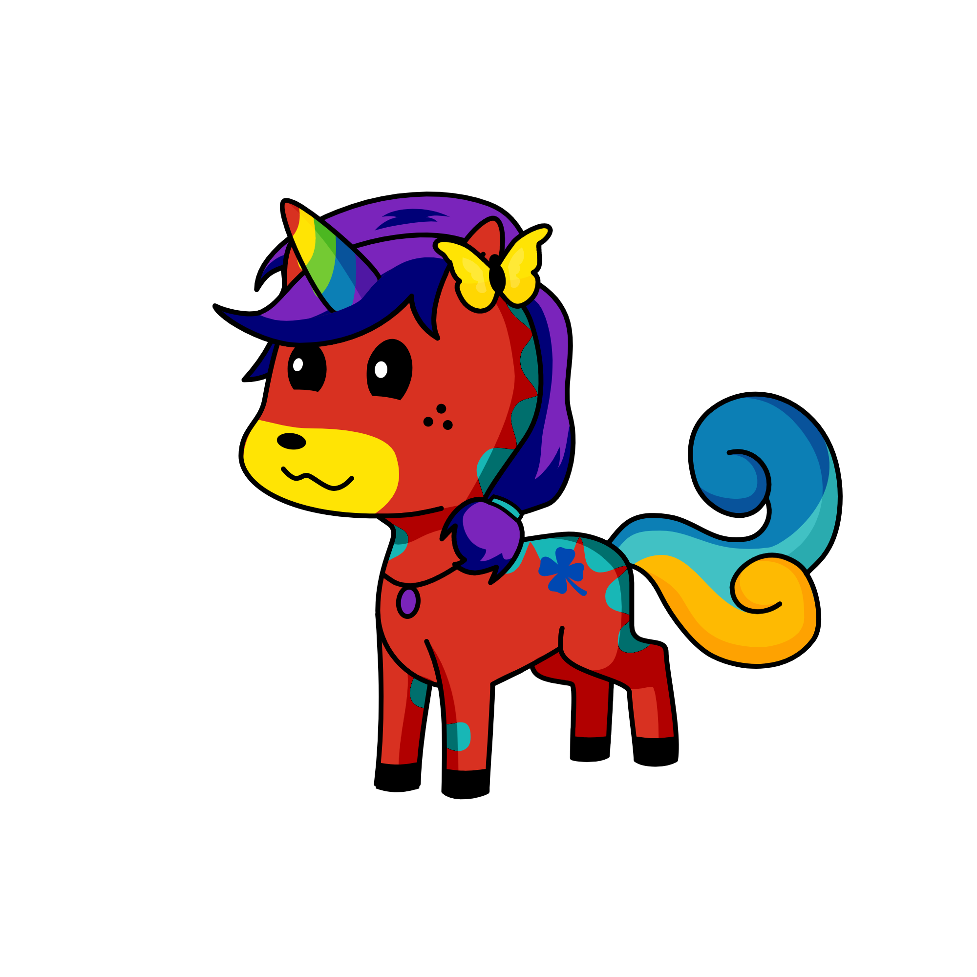 Buttercup, the unicorn