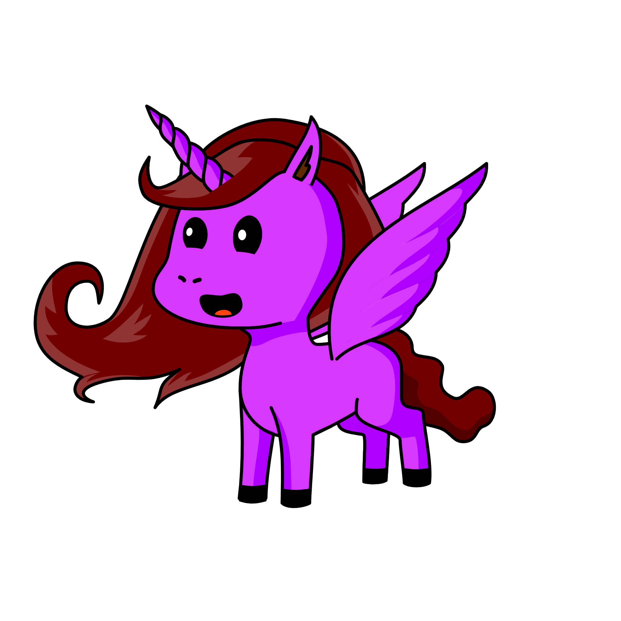 Aph/Aphmau (A youtuber), the unicorn
