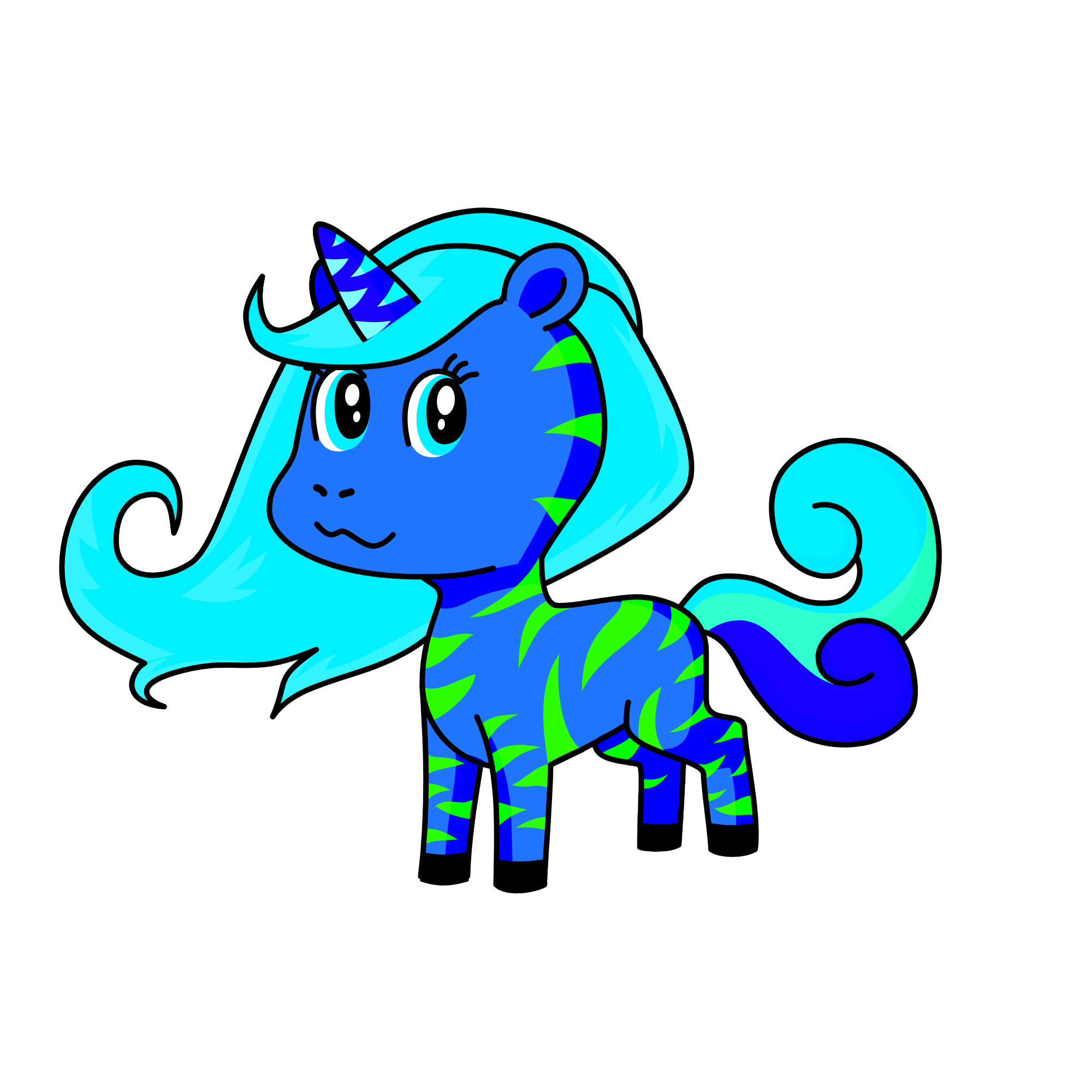 ocean wave, the unicorn