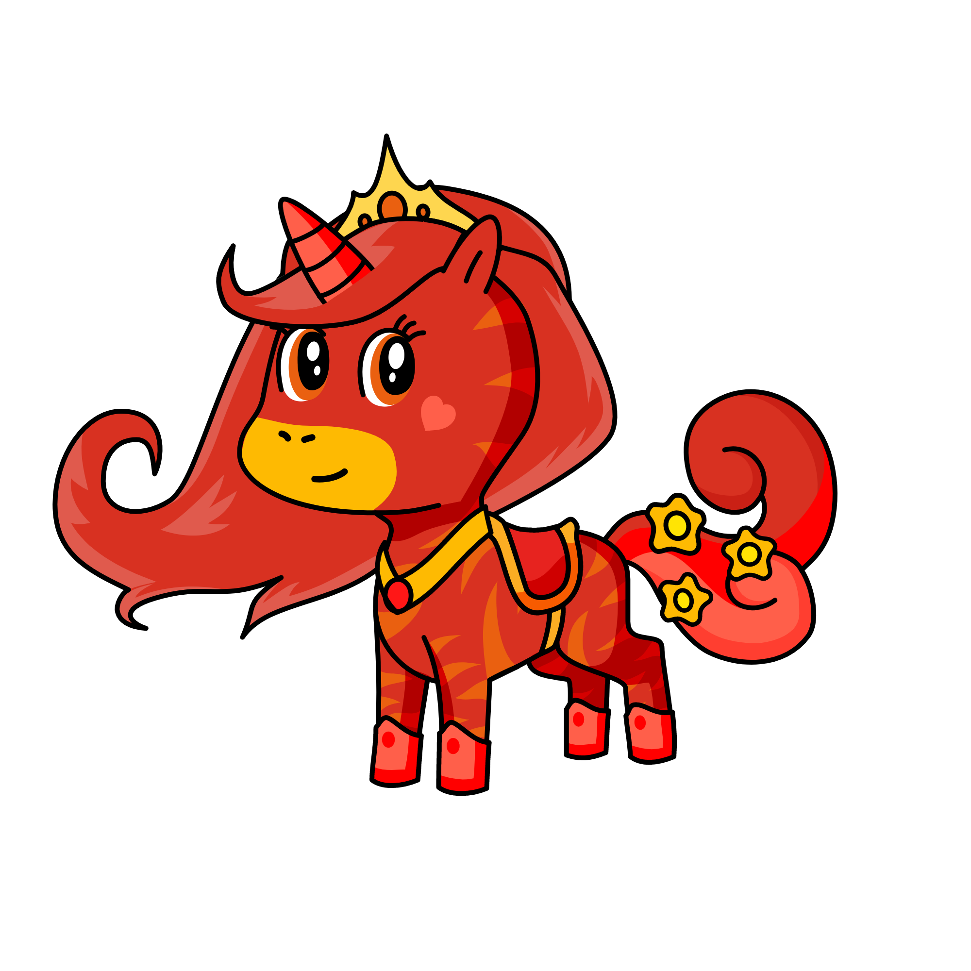 fire, the unicorn
