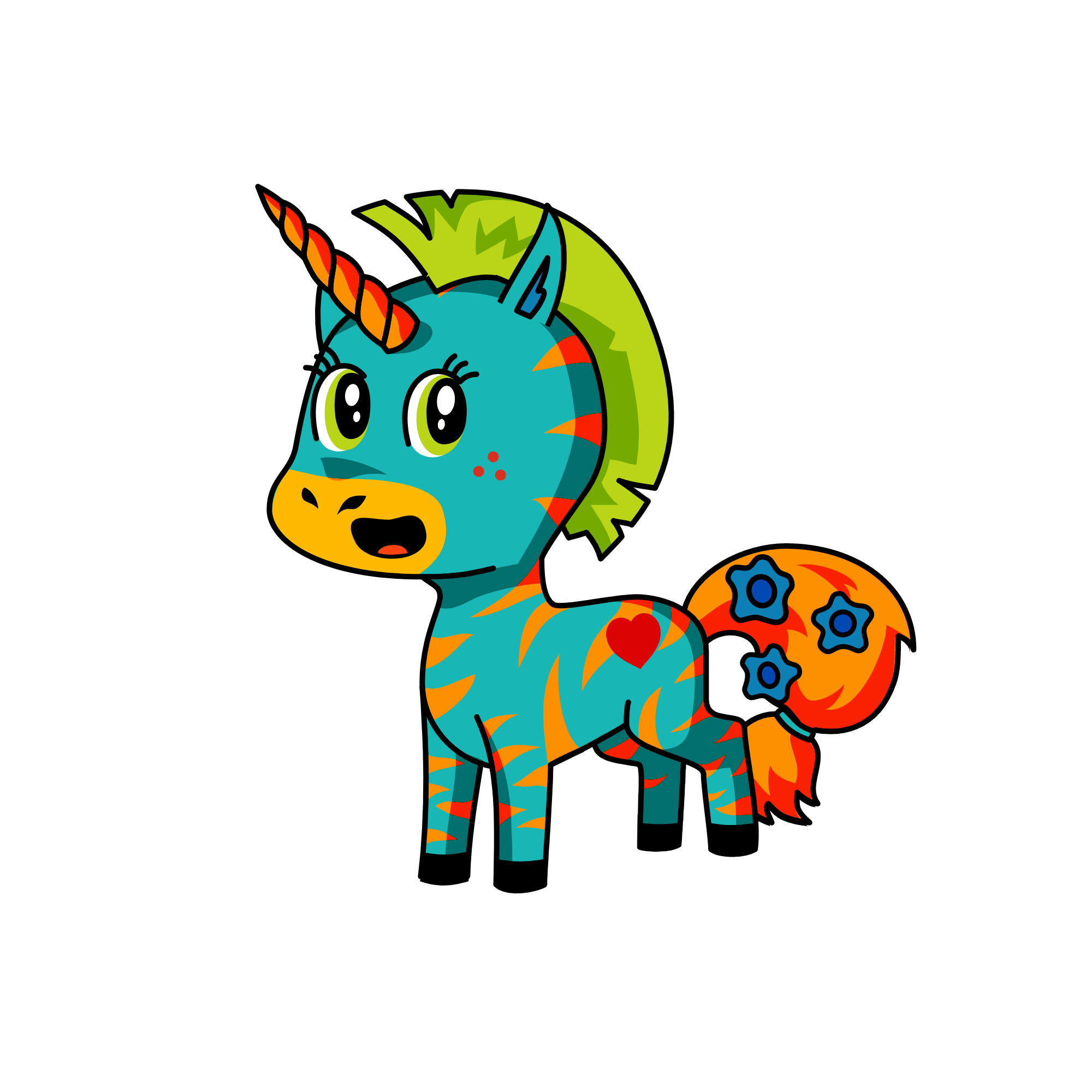 the one and only 2, the unicorn
