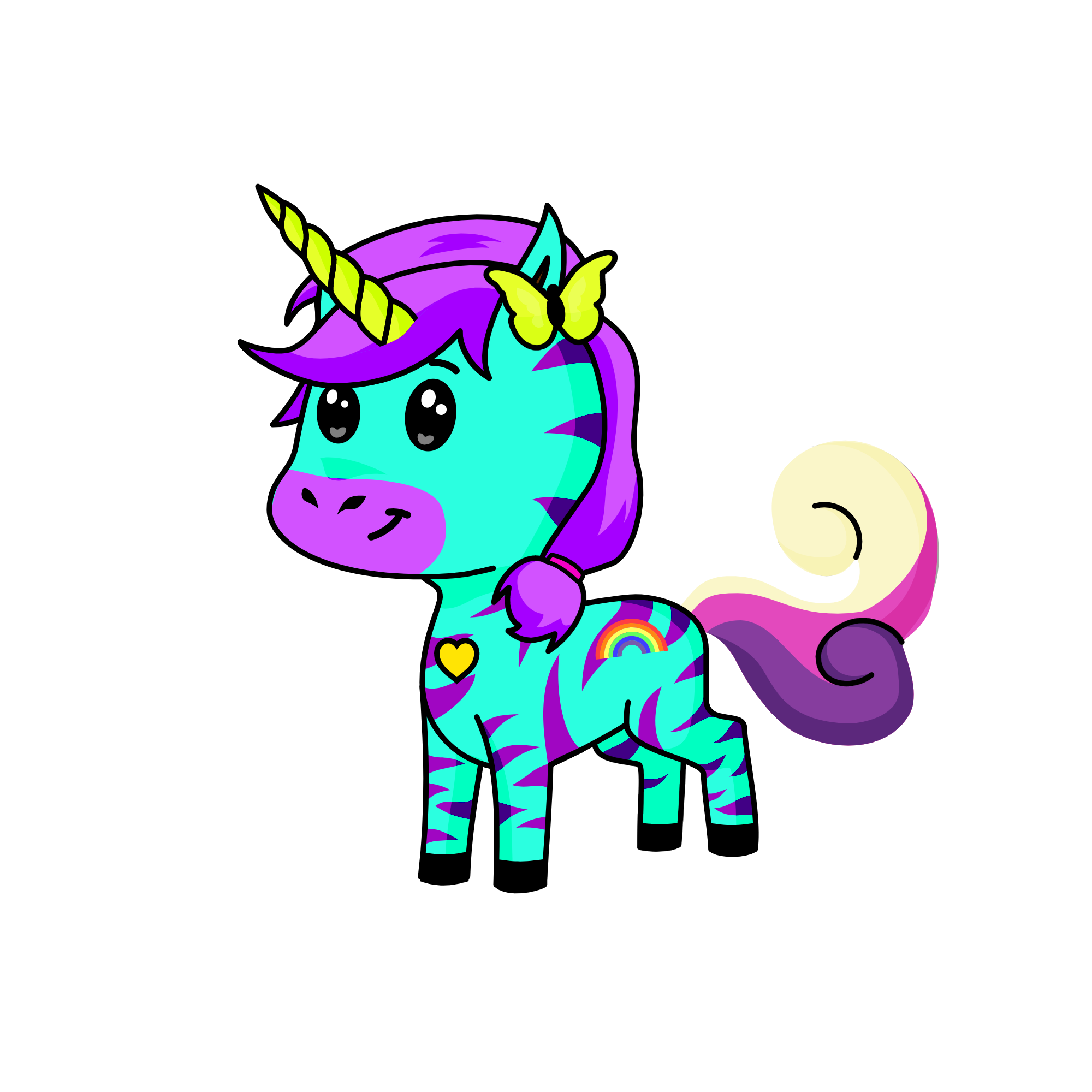 Alice, the unicorn