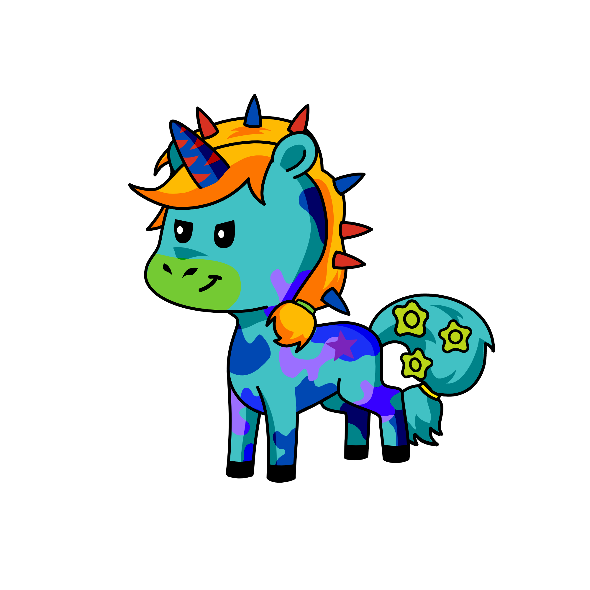 the, the unicorn