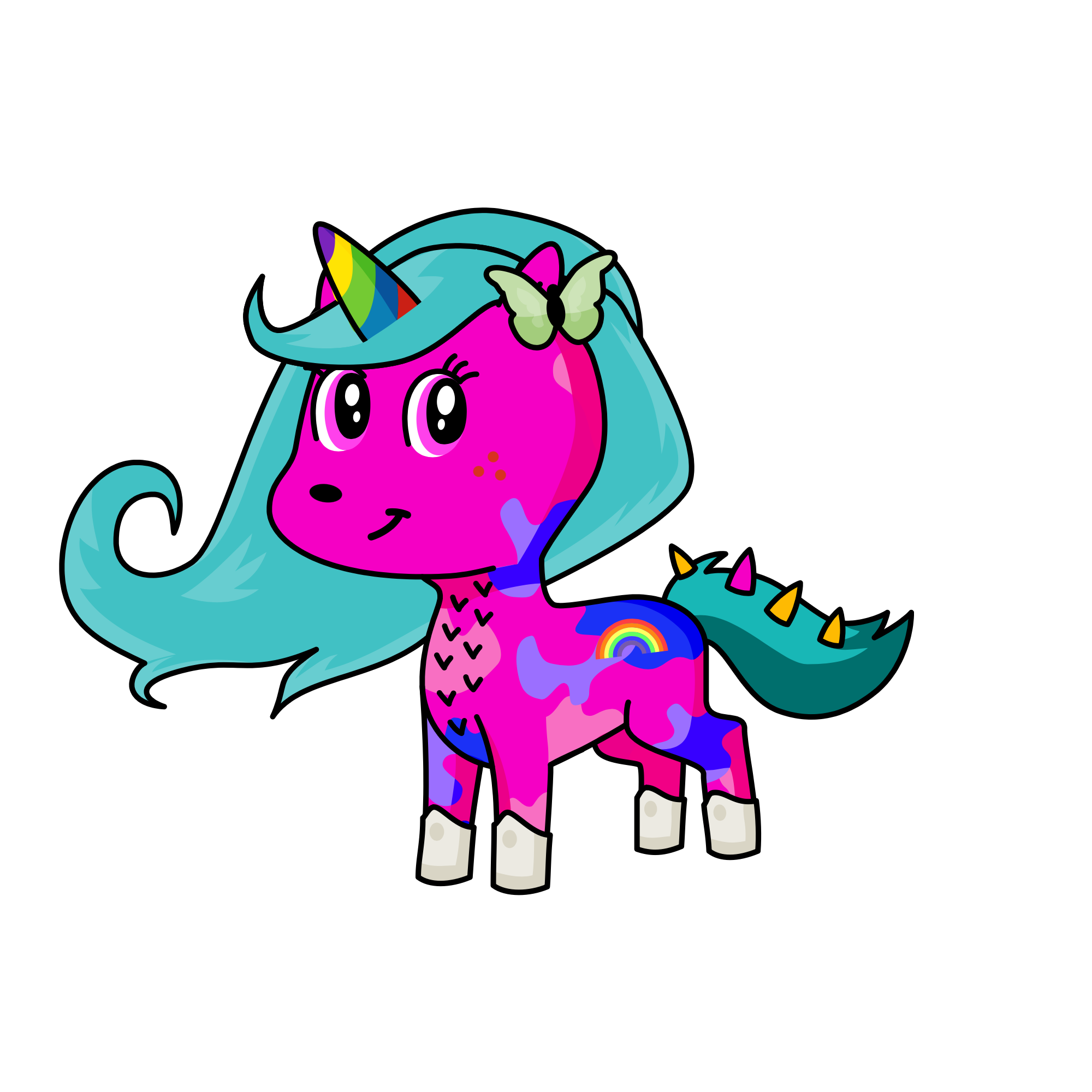 Anal, the unicorn