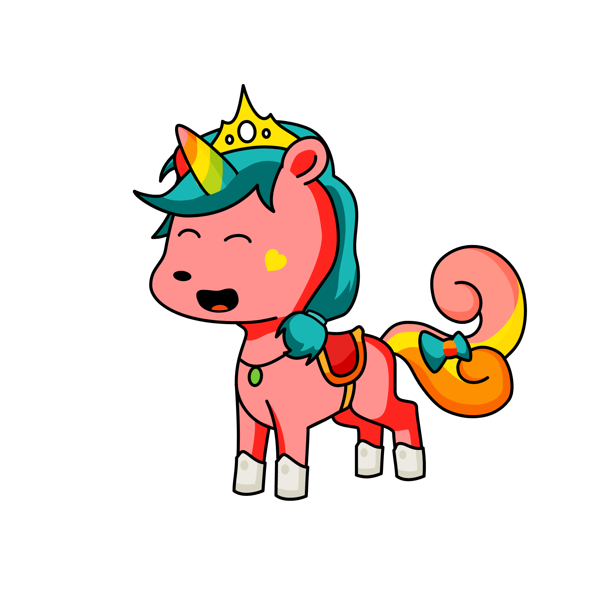 公主, the unicorn