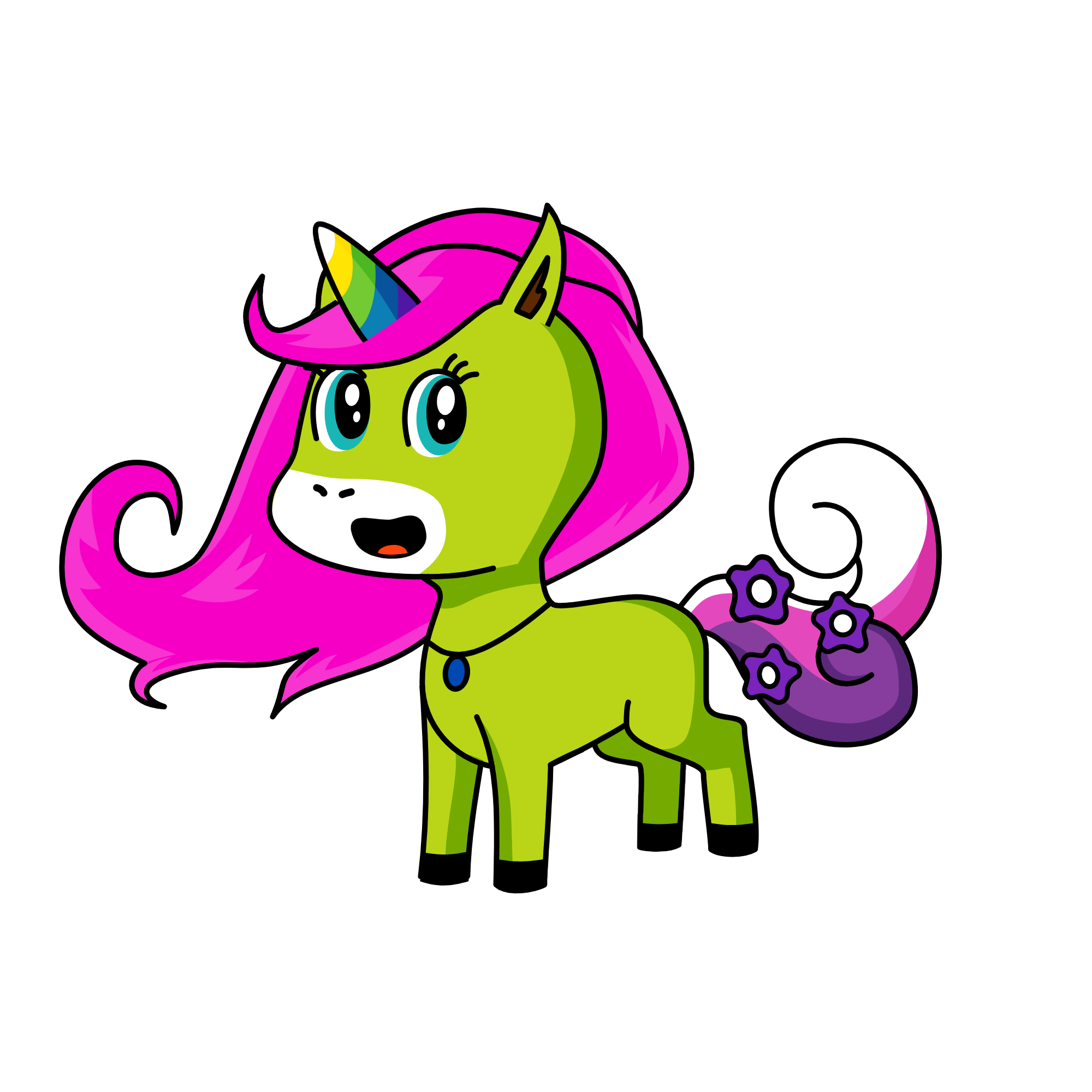 Aisha, the unicorn