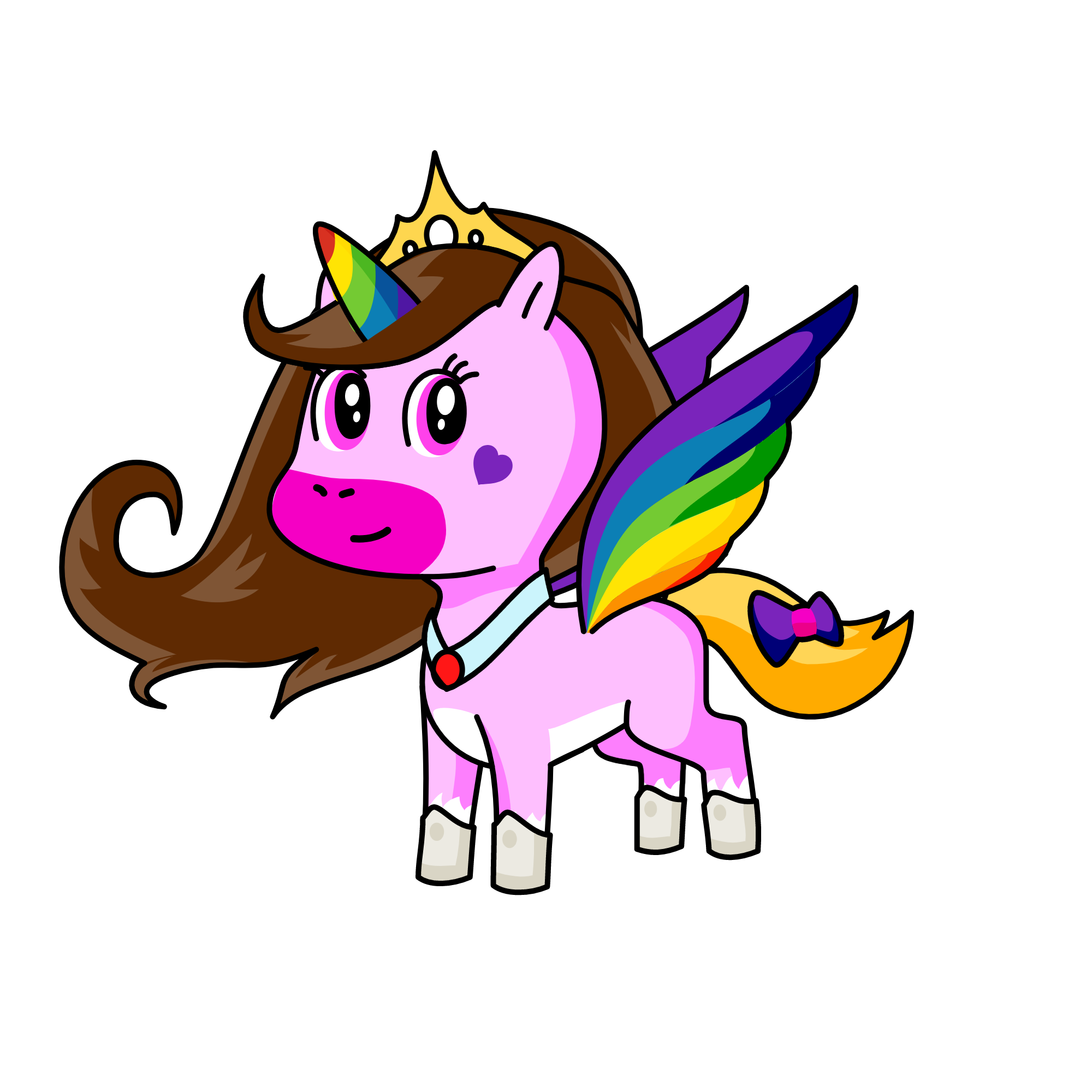 SWEETY, the unicorn