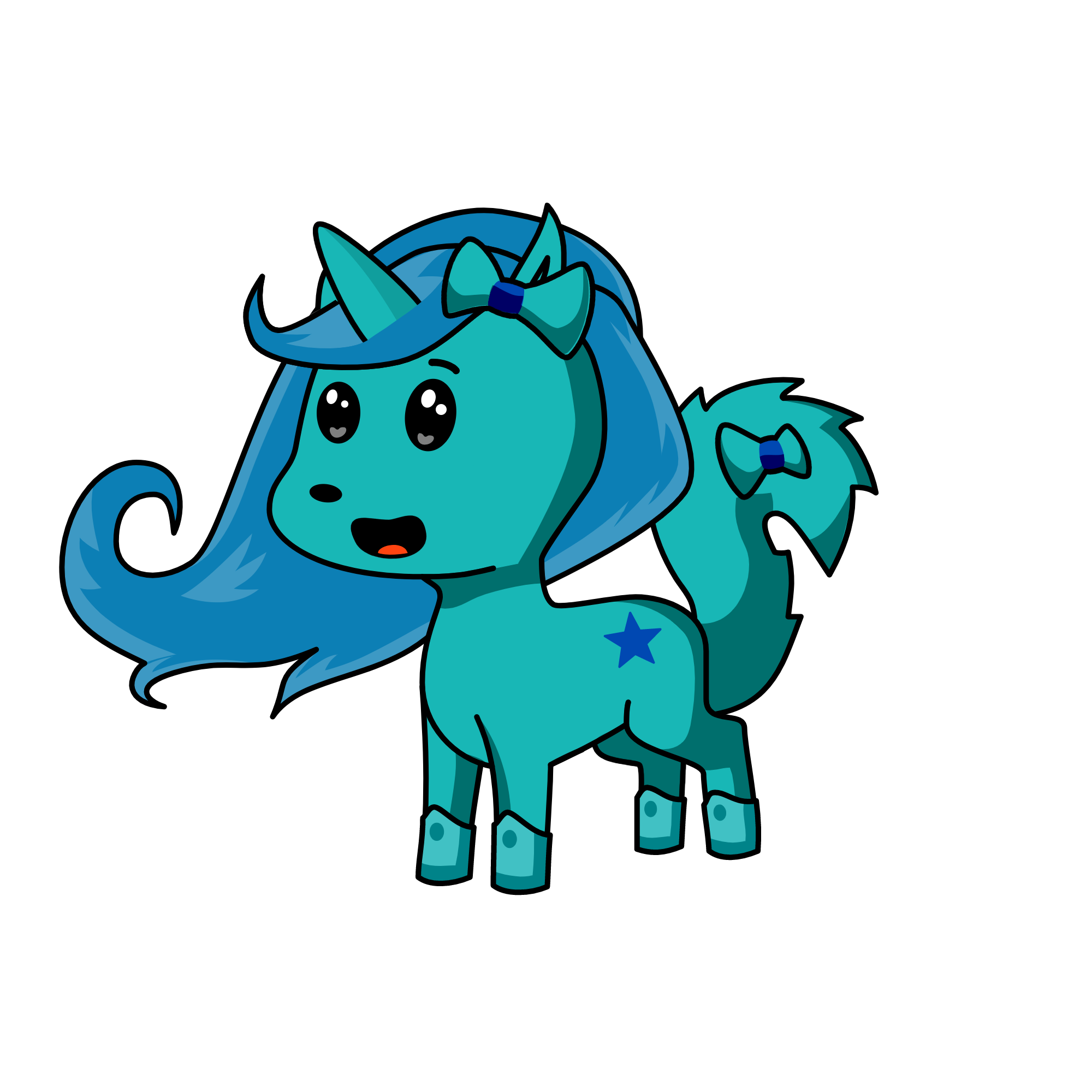snow, the unicorn