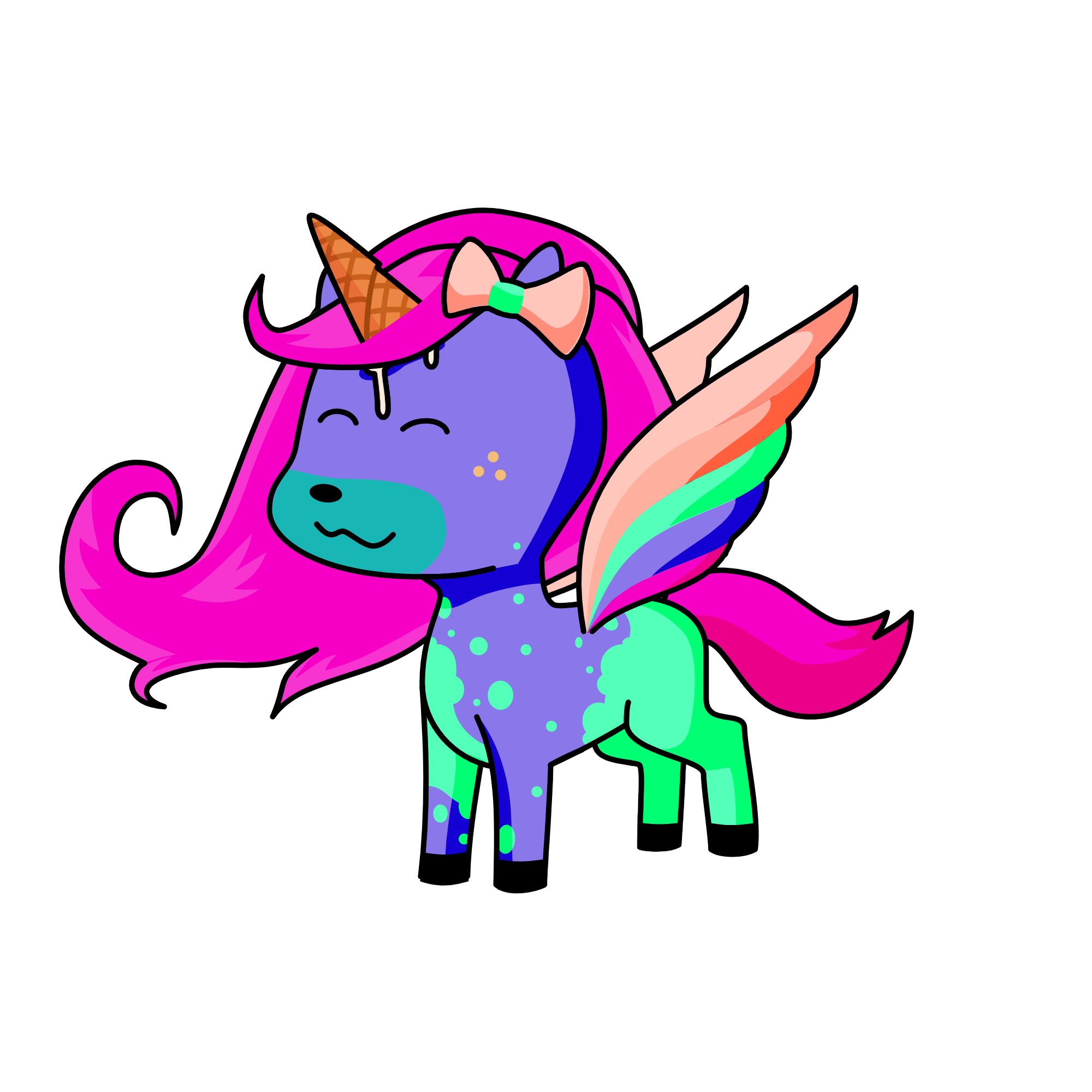 cream cicle, the unicorn