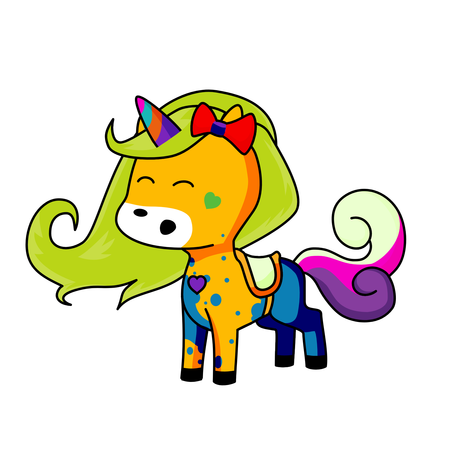Queen, the unicorn