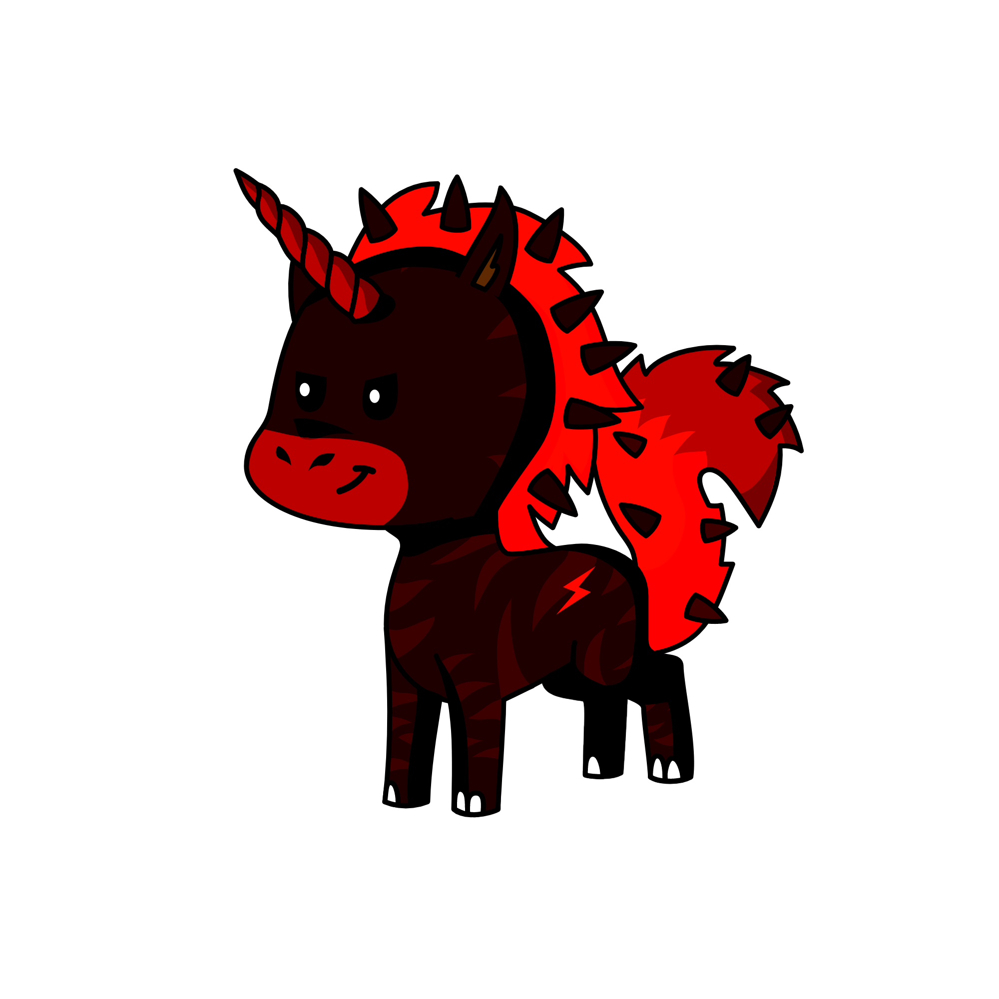 Darkstripe, the unicorn