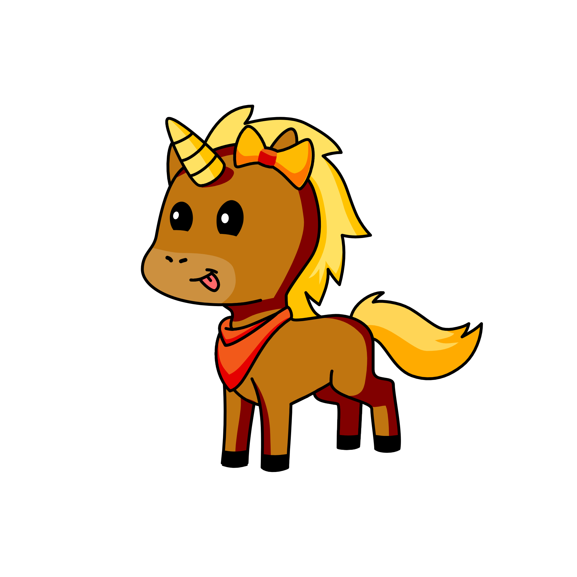 cowboy, the unicorn