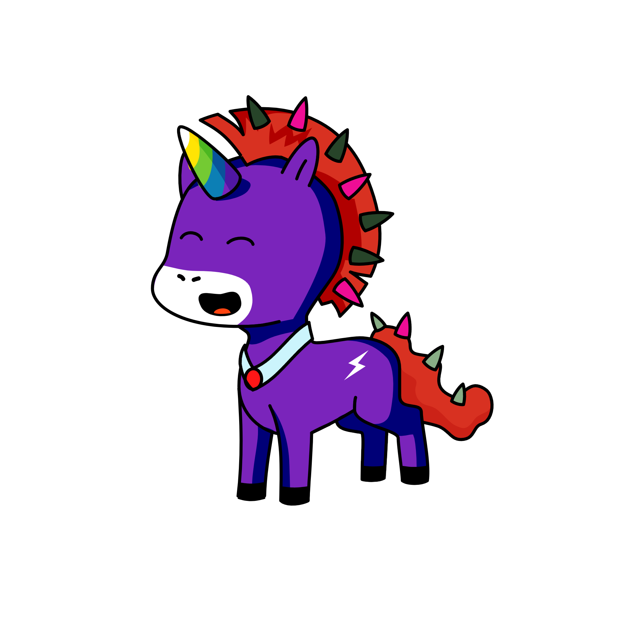 Fashion King, the unicorn