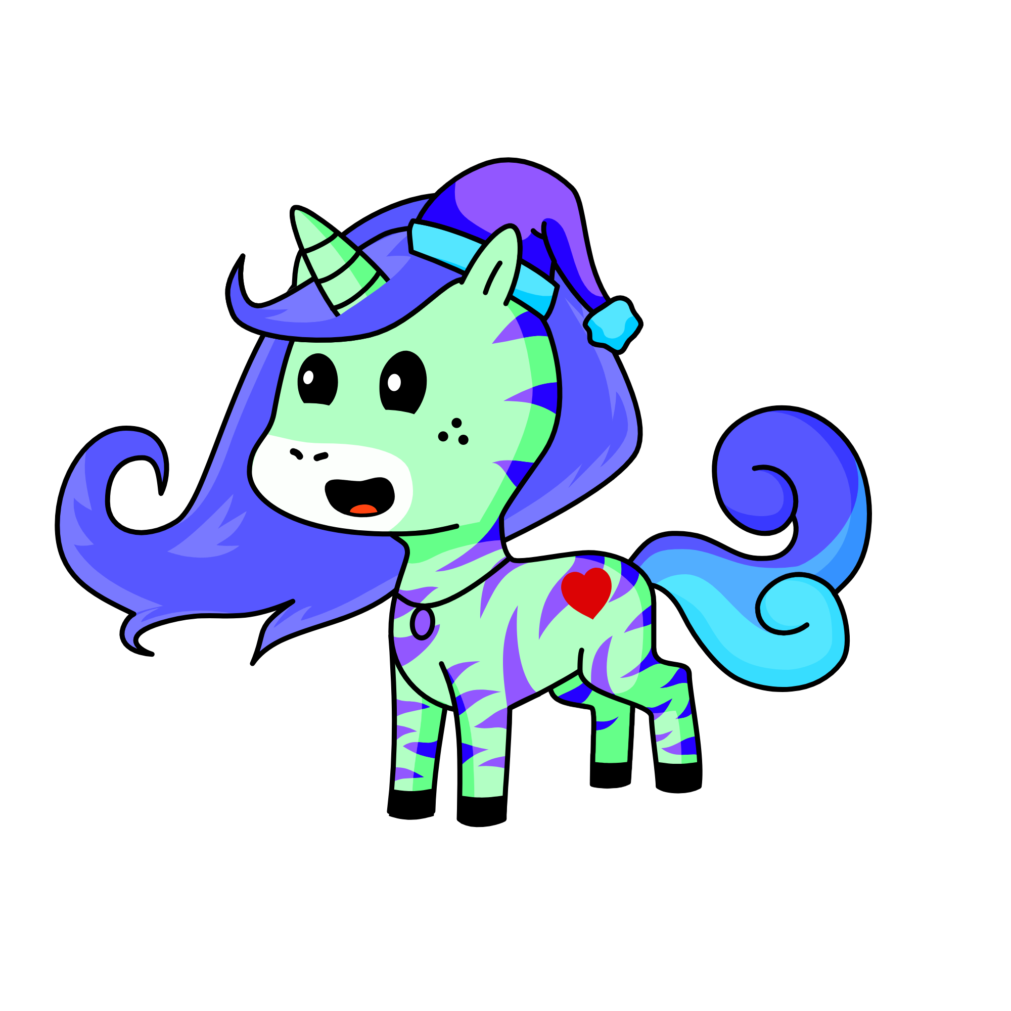 misty, the unicorn