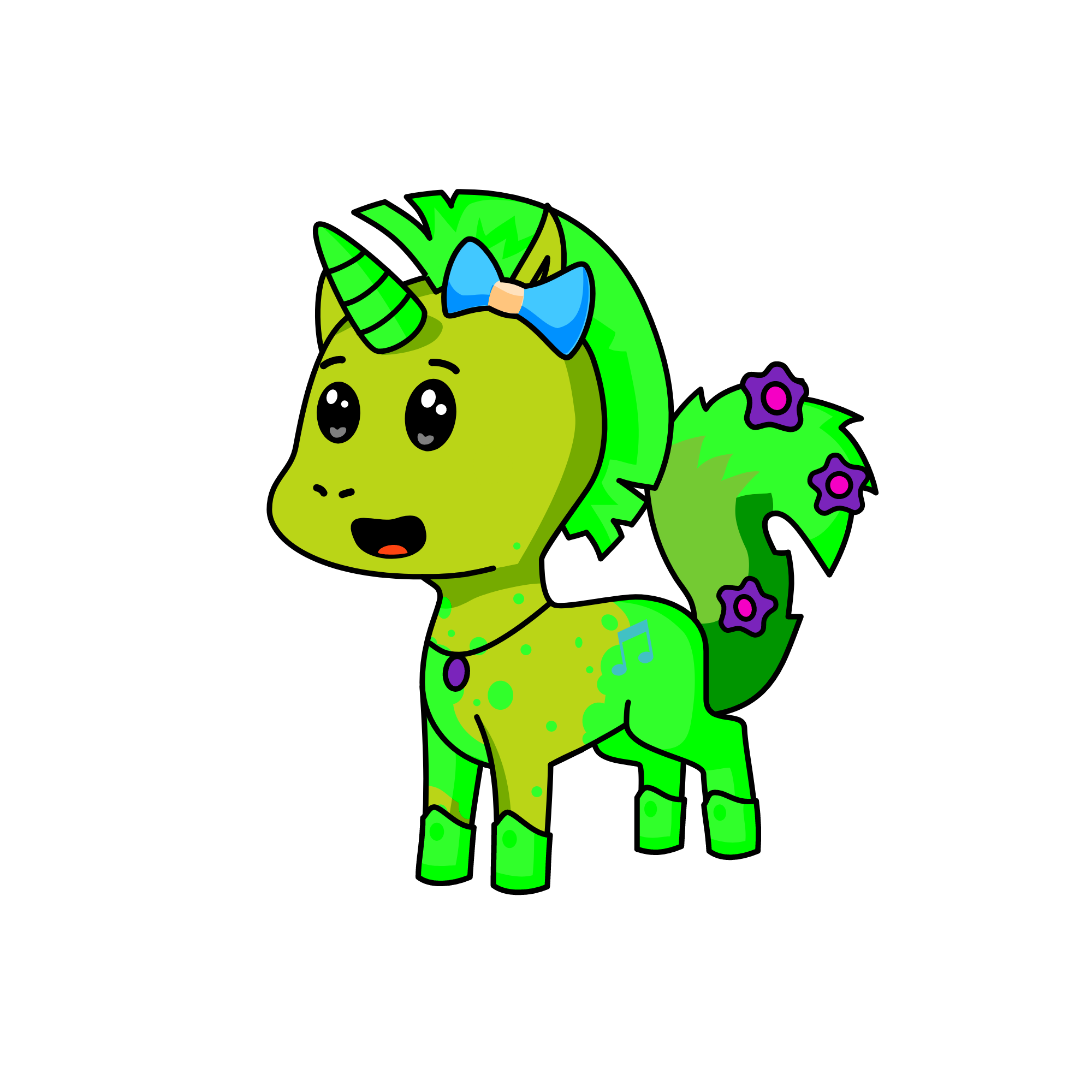mia, the unicorn