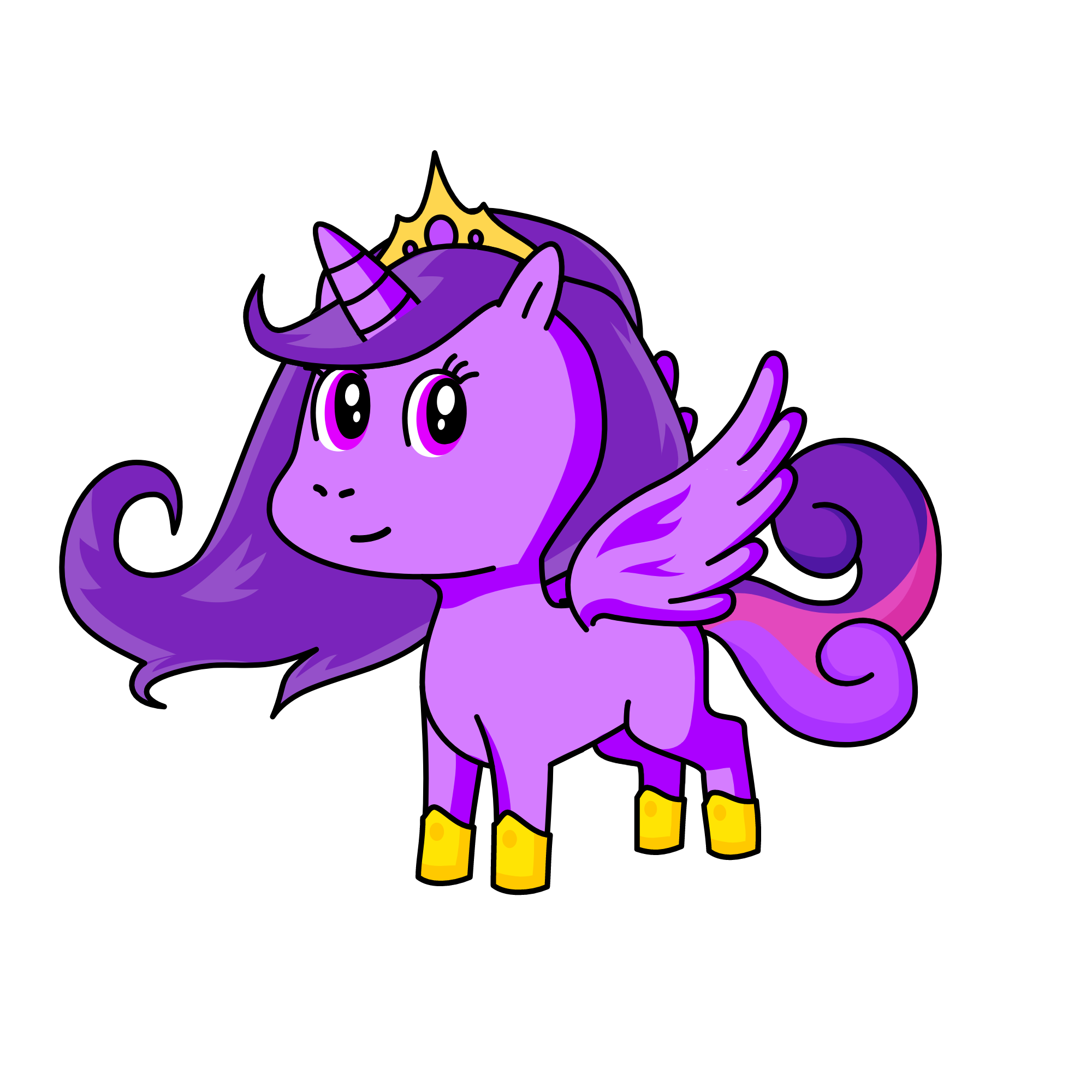  Twilight Sparkle, the unicorn