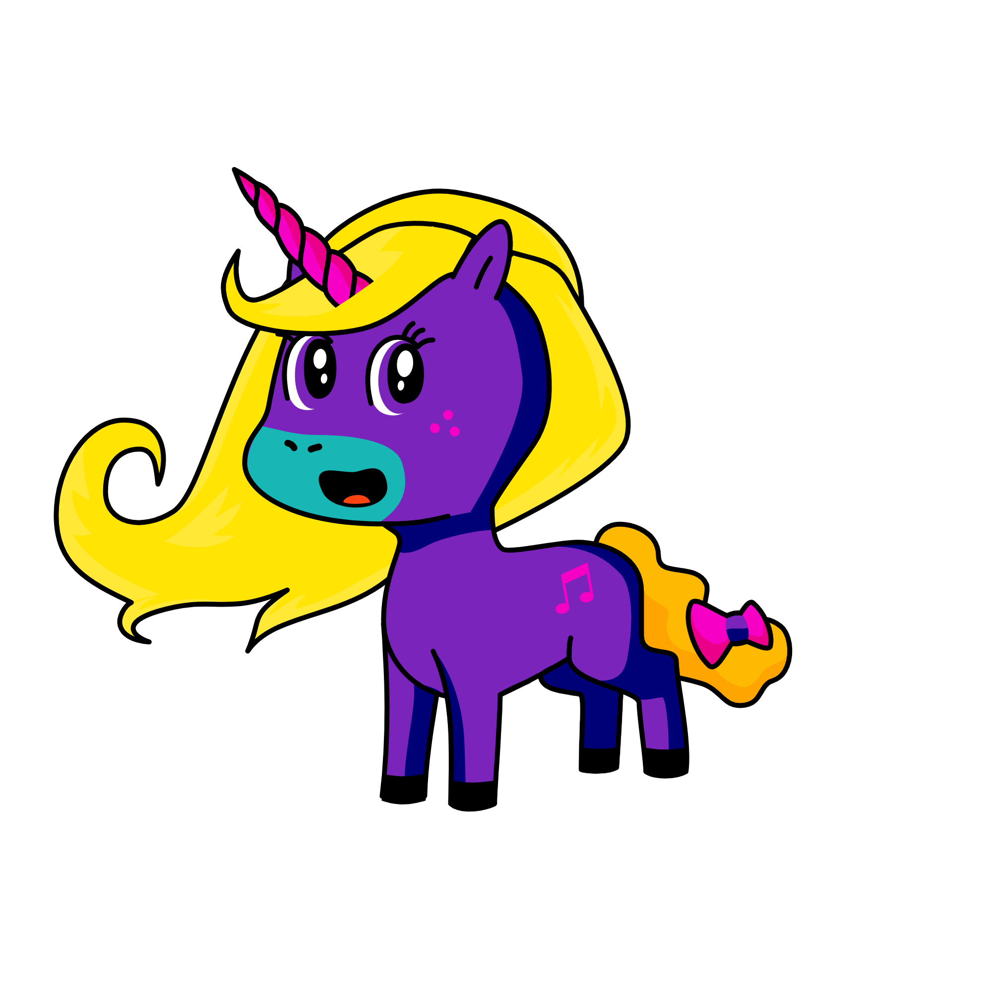 luna, the unicorn