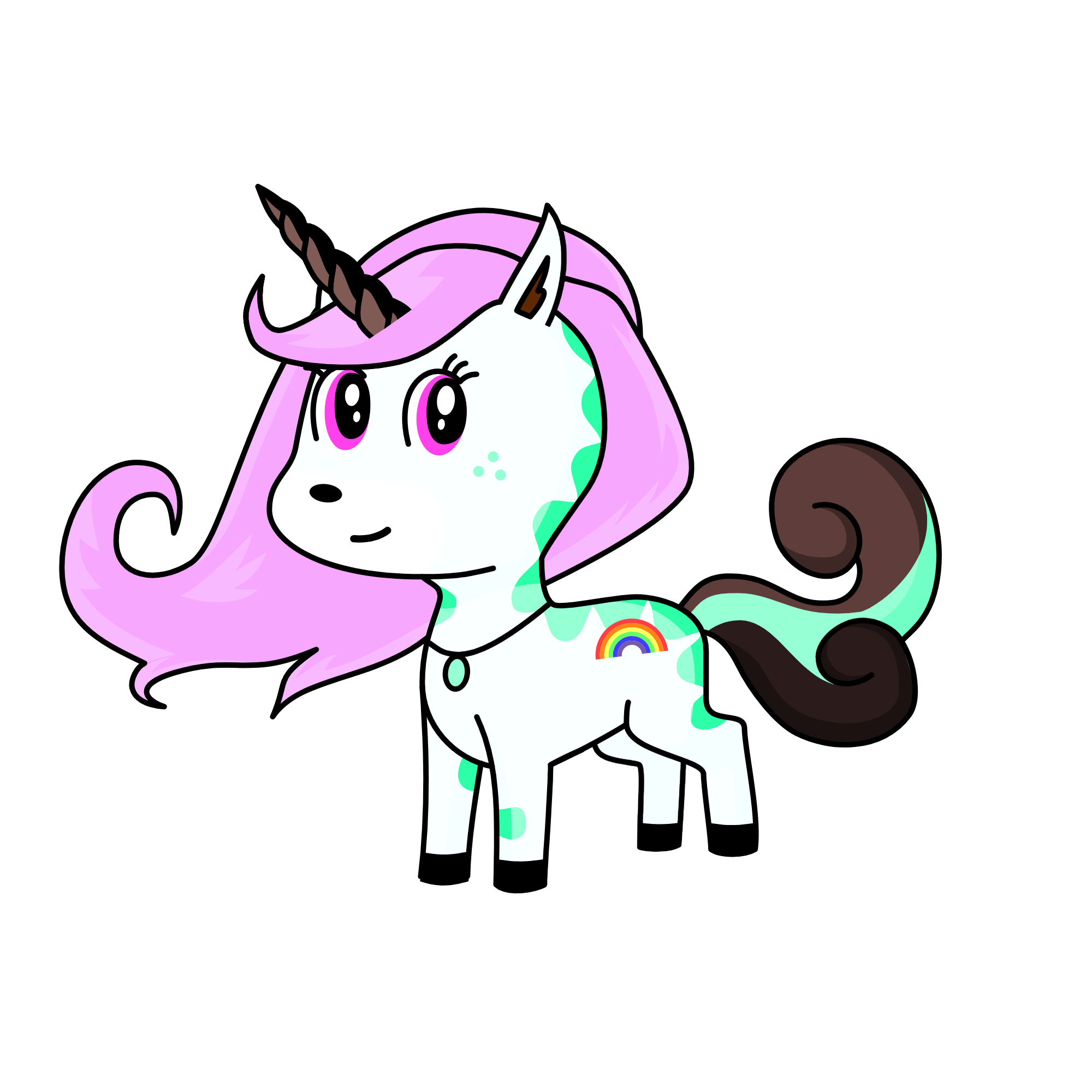queen Elizabeth Evil, the unicorn