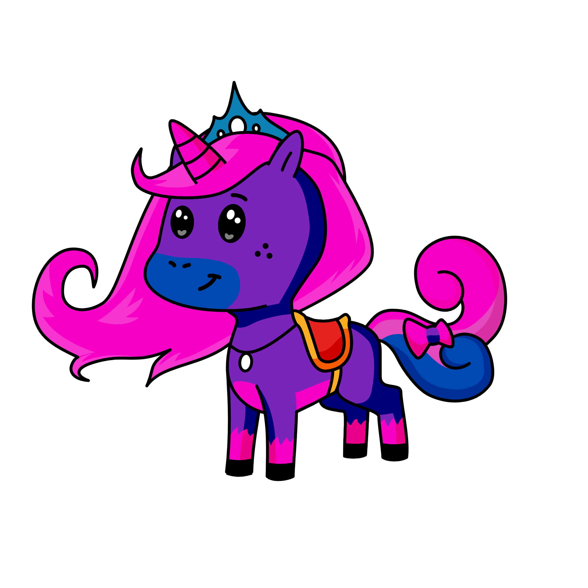 Queen of storm, the unicorn